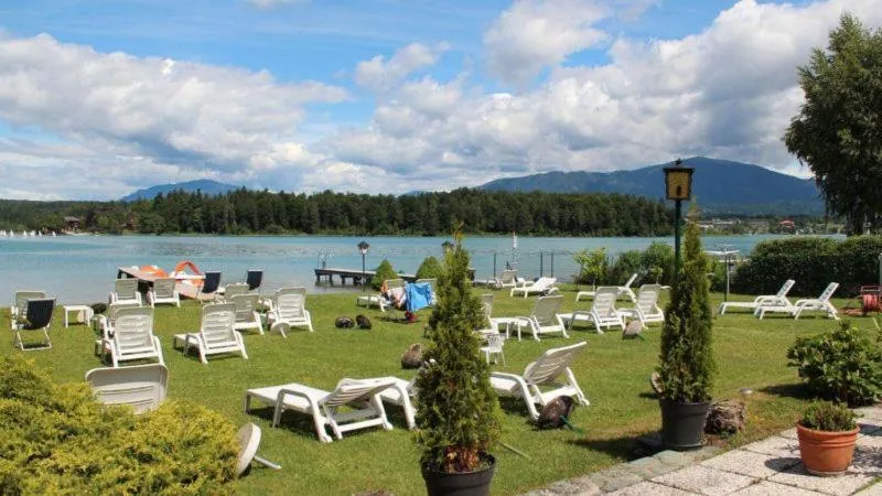 Balcony/Terrace in Seevilla Wochinz