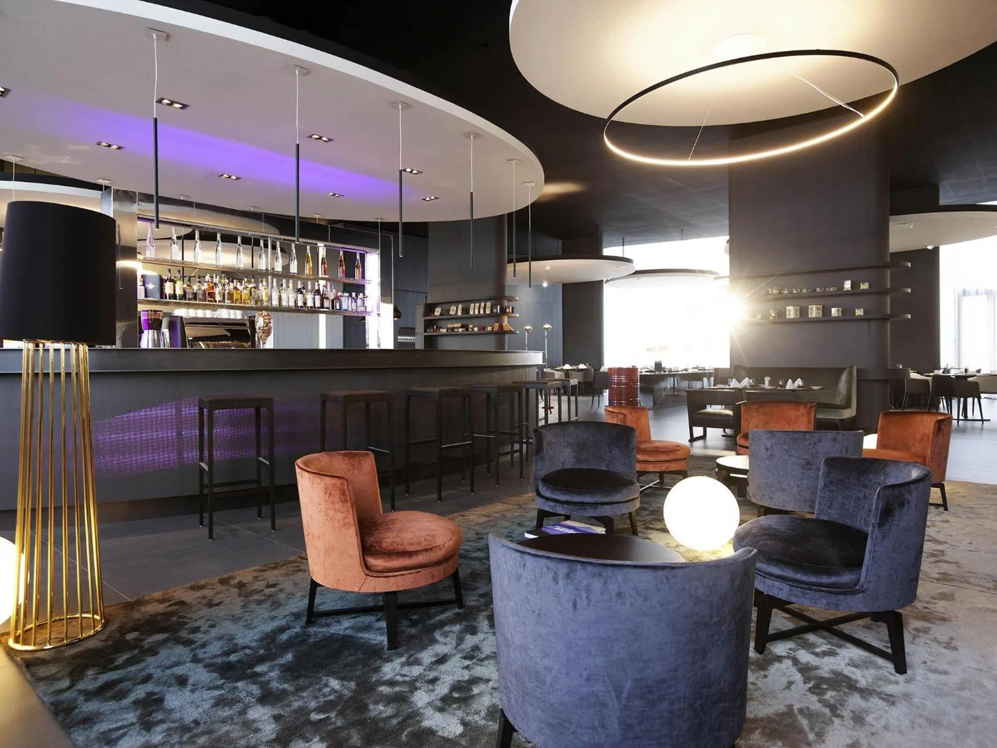 Lounge or bar in Novotel Basel City