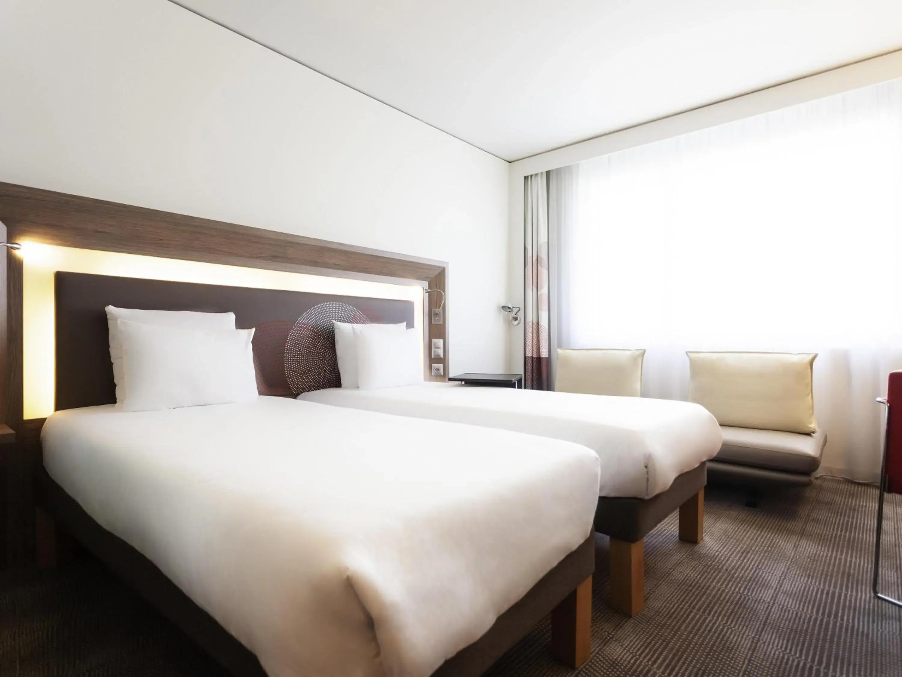 Superior Twin Room in Novotel Basel City Superior Twin Room in Novotel Basel City