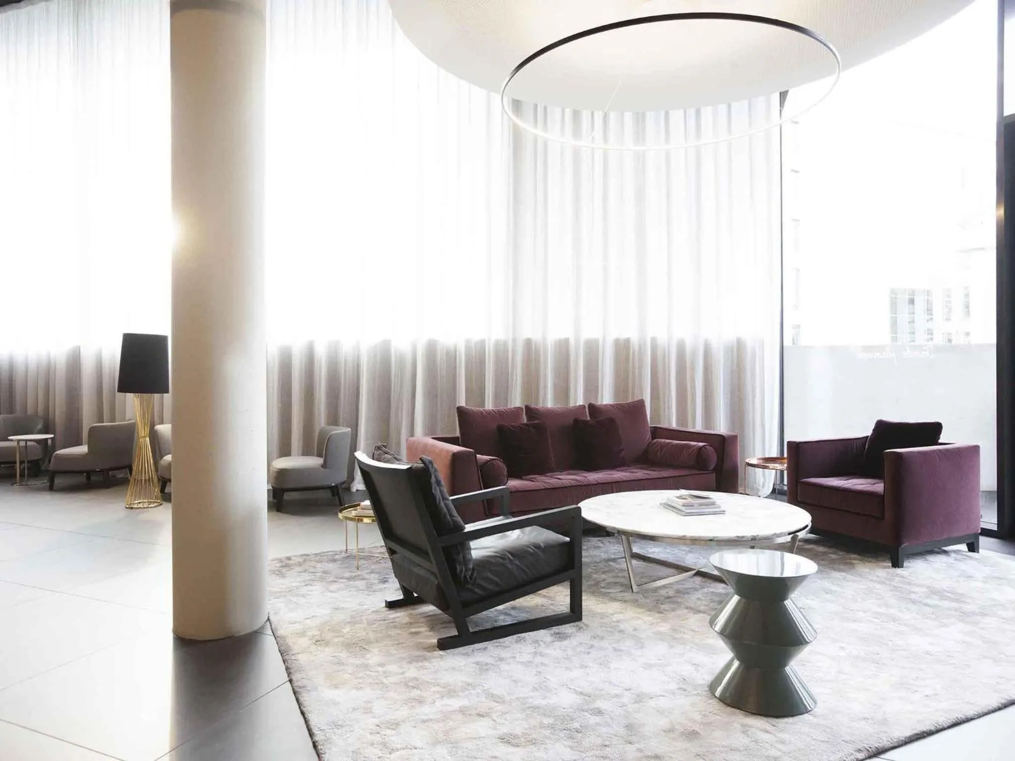 Lounge or bar in Novotel Basel City