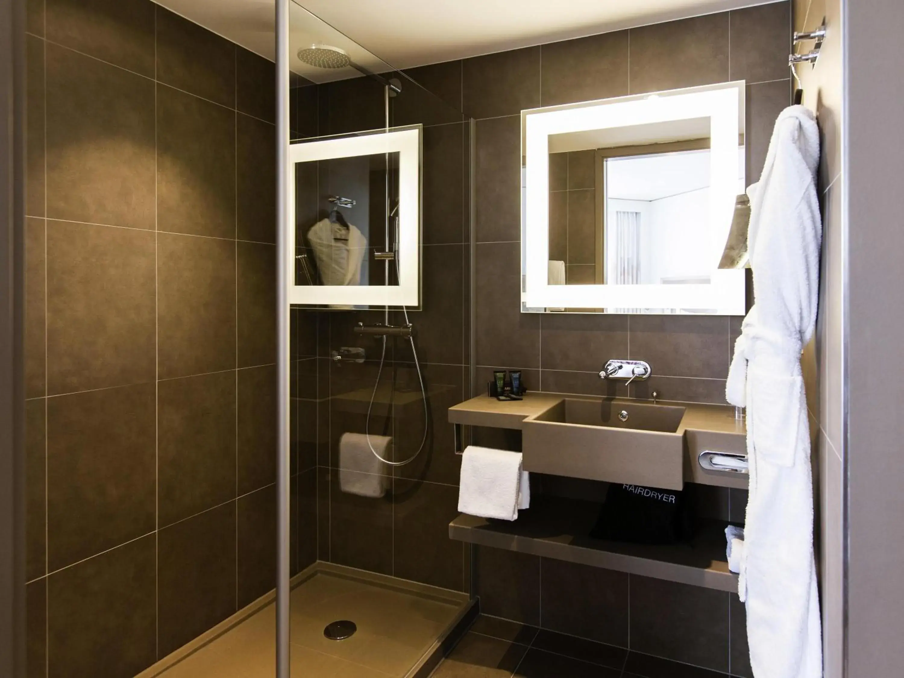 Bedroom in Novotel Basel City Bedroom in Novotel Basel City