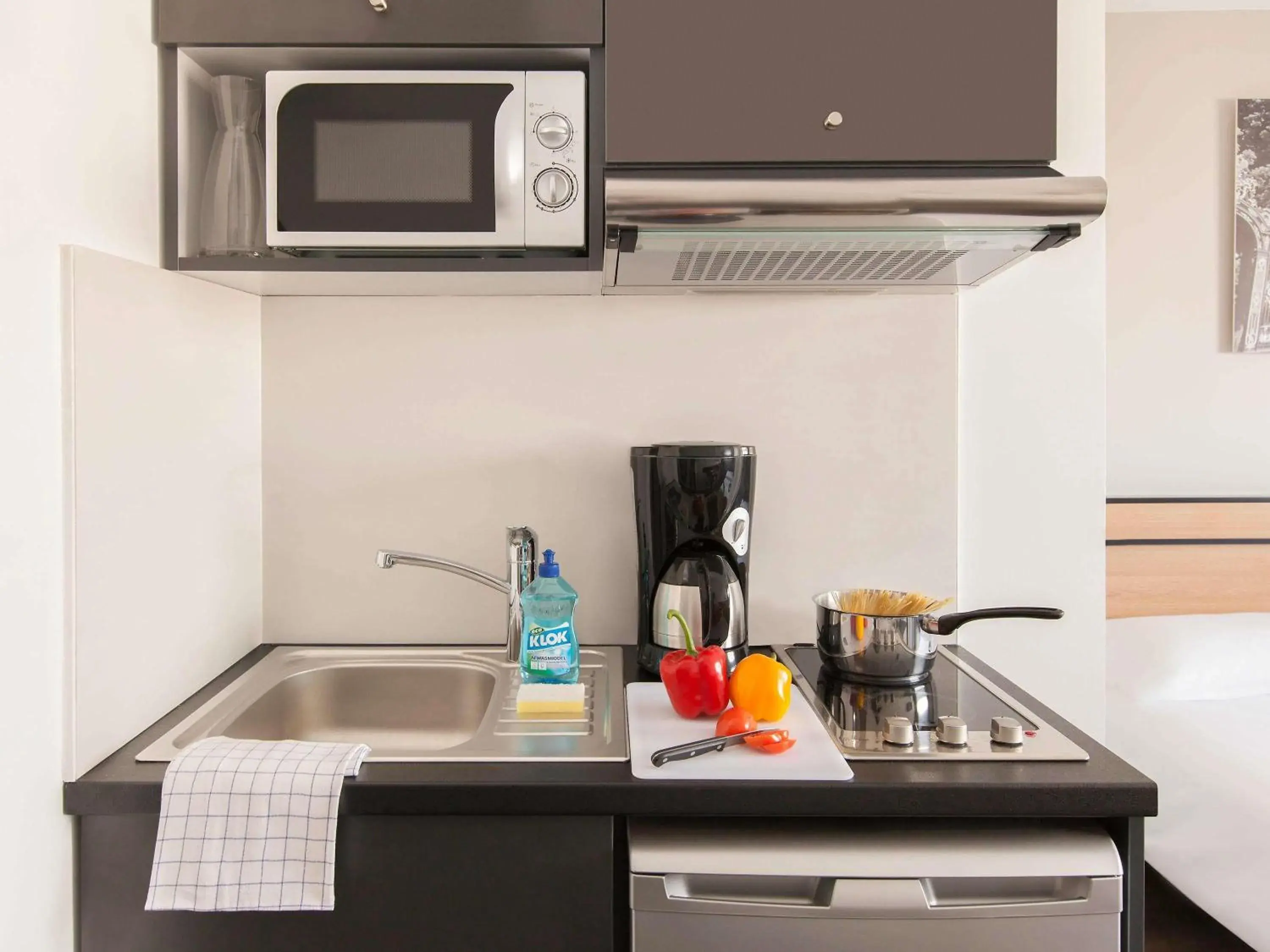 Bedroom in Aparthotel Adagio Access Nancy Centre Bedroom in Aparthotel Adagio Access Nancy Centre