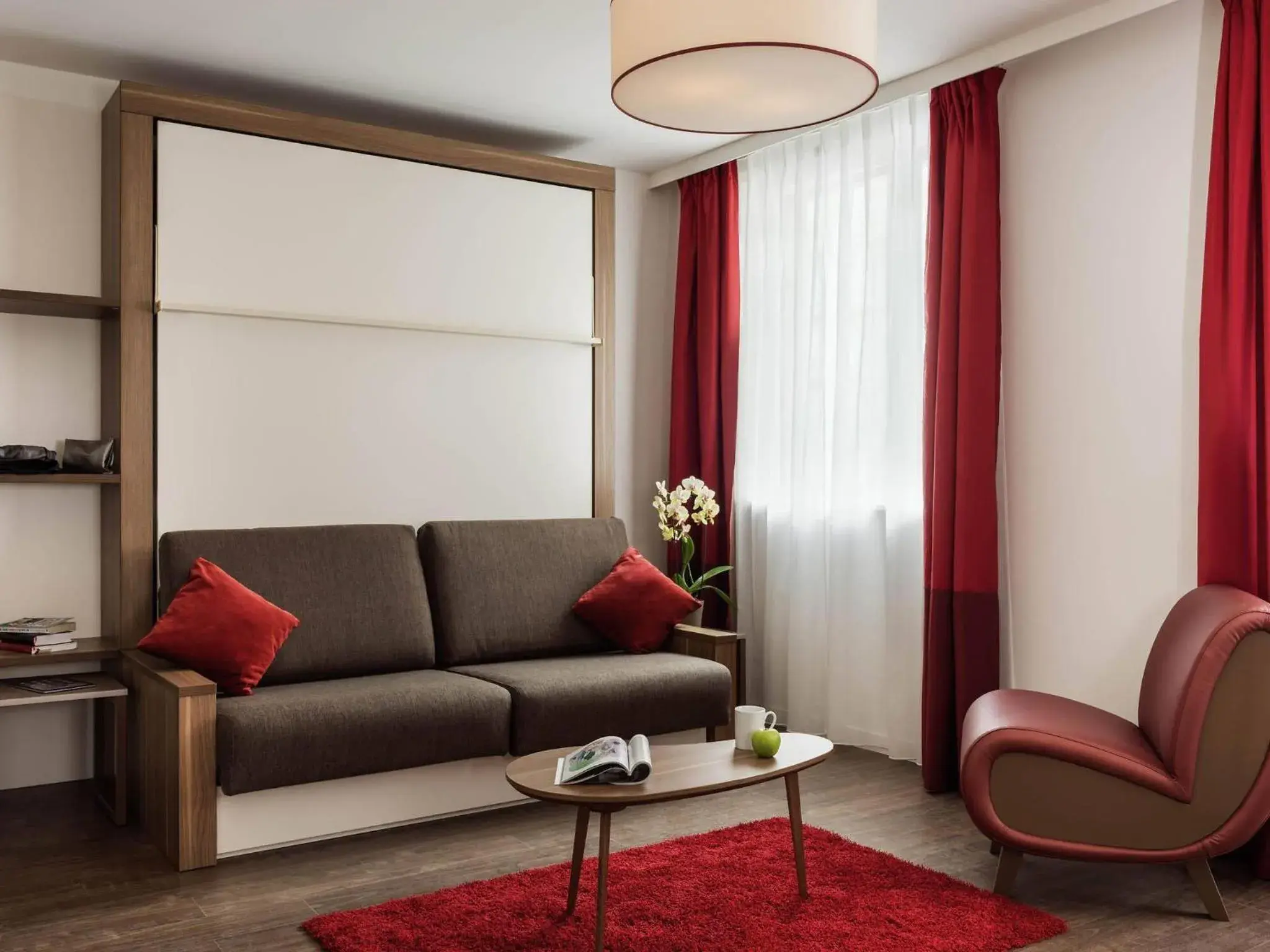 Bedroom in Aparthotel Adagio La Defense Courbevoie Bedroom in Aparthotel Adagio La Defense Courbevoie