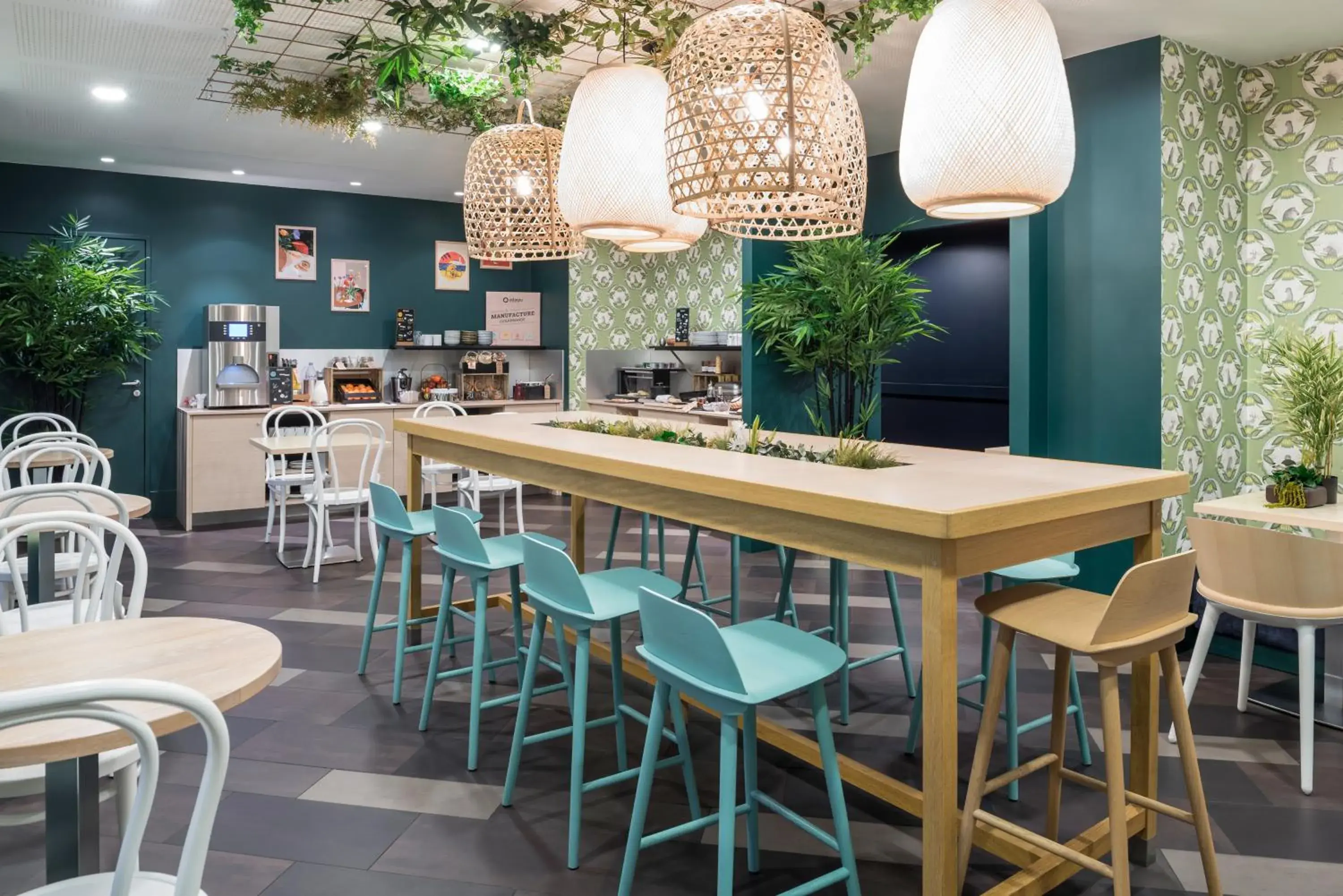 Buffet breakfast in Aparthotel Adagio La Defense Courbevoie Buffet breakfast in Aparthotel Adagio La Defense Courbevoie