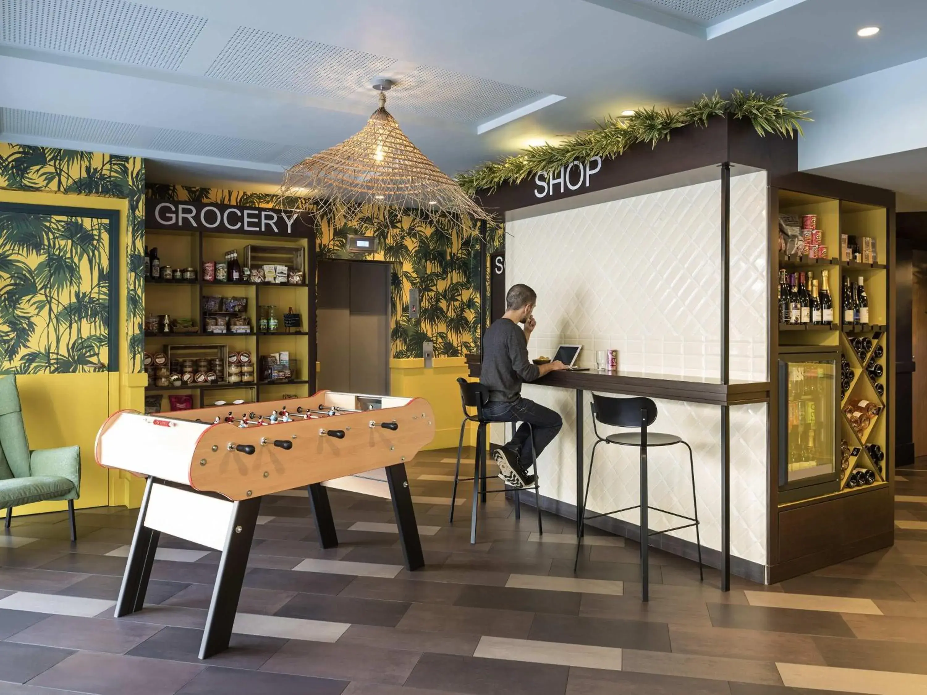 Lobby or reception in Aparthotel Adagio La Defense Courbevoie Lobby or reception in Aparthotel Adagio La Defense Courbevoie