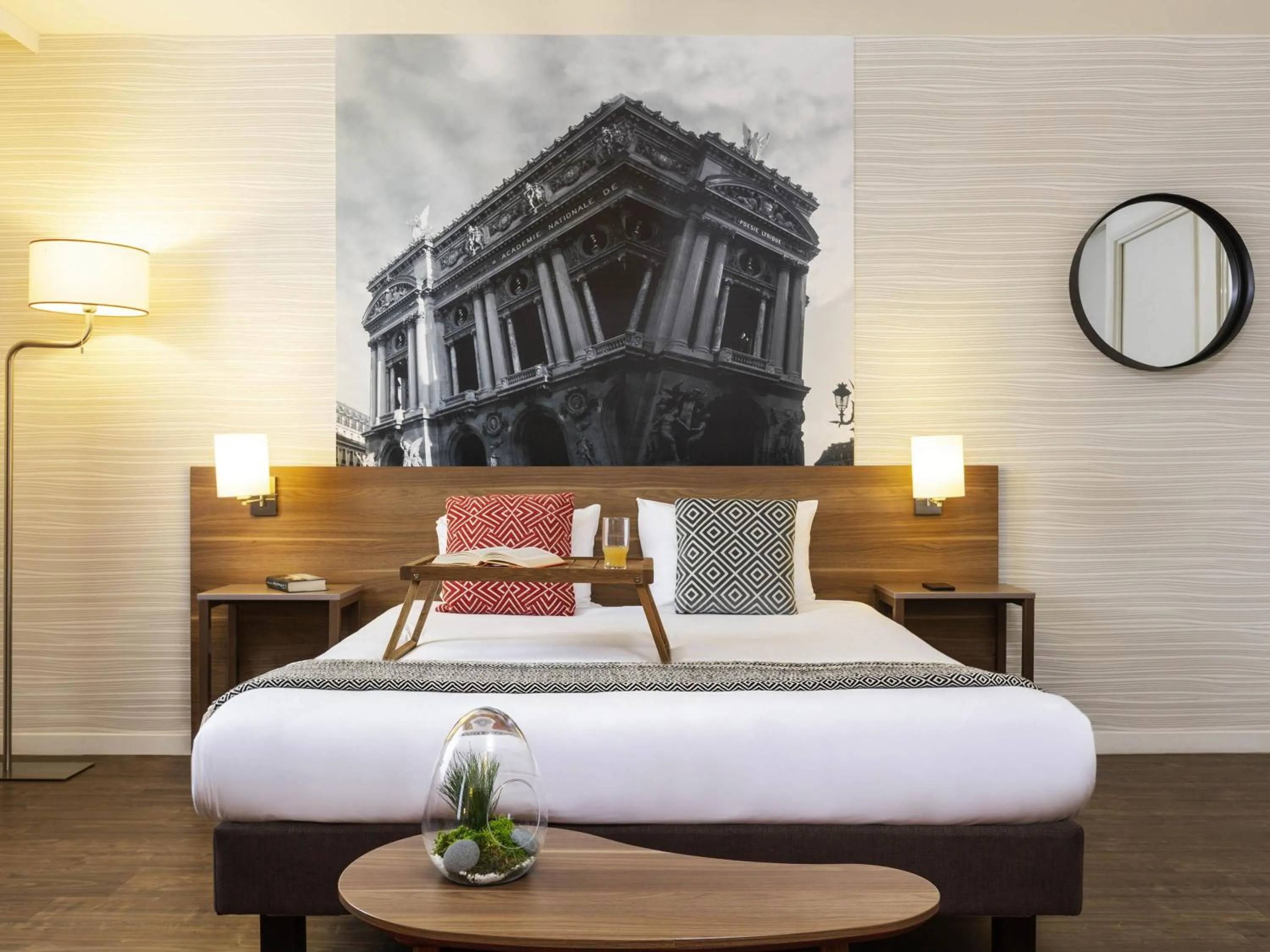 Bedroom, Bed in Aparthotel Adagio La Defense Courbevoie