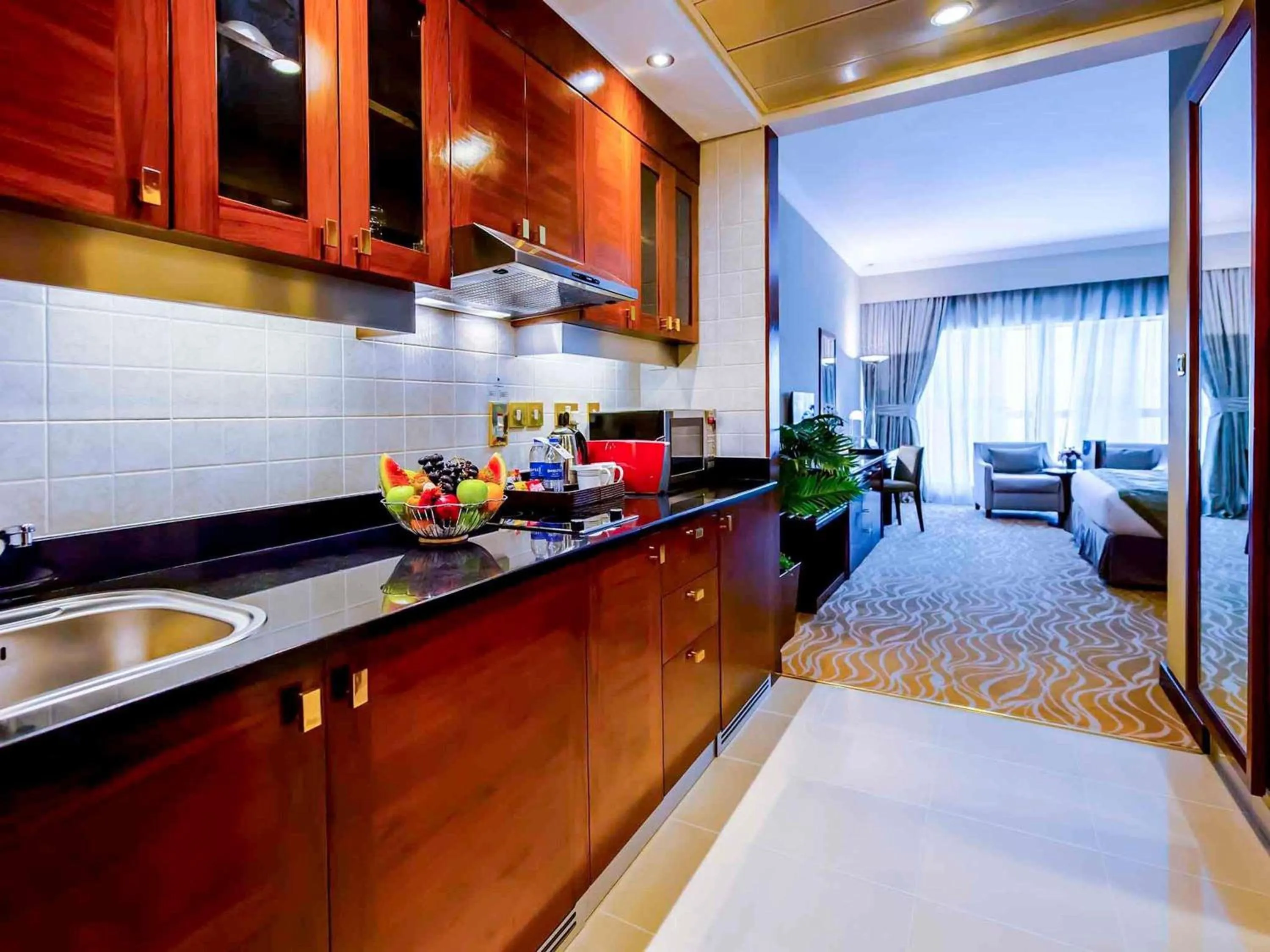 Bedroom in Grand Mercure Majlis Residences Abu Dhabi