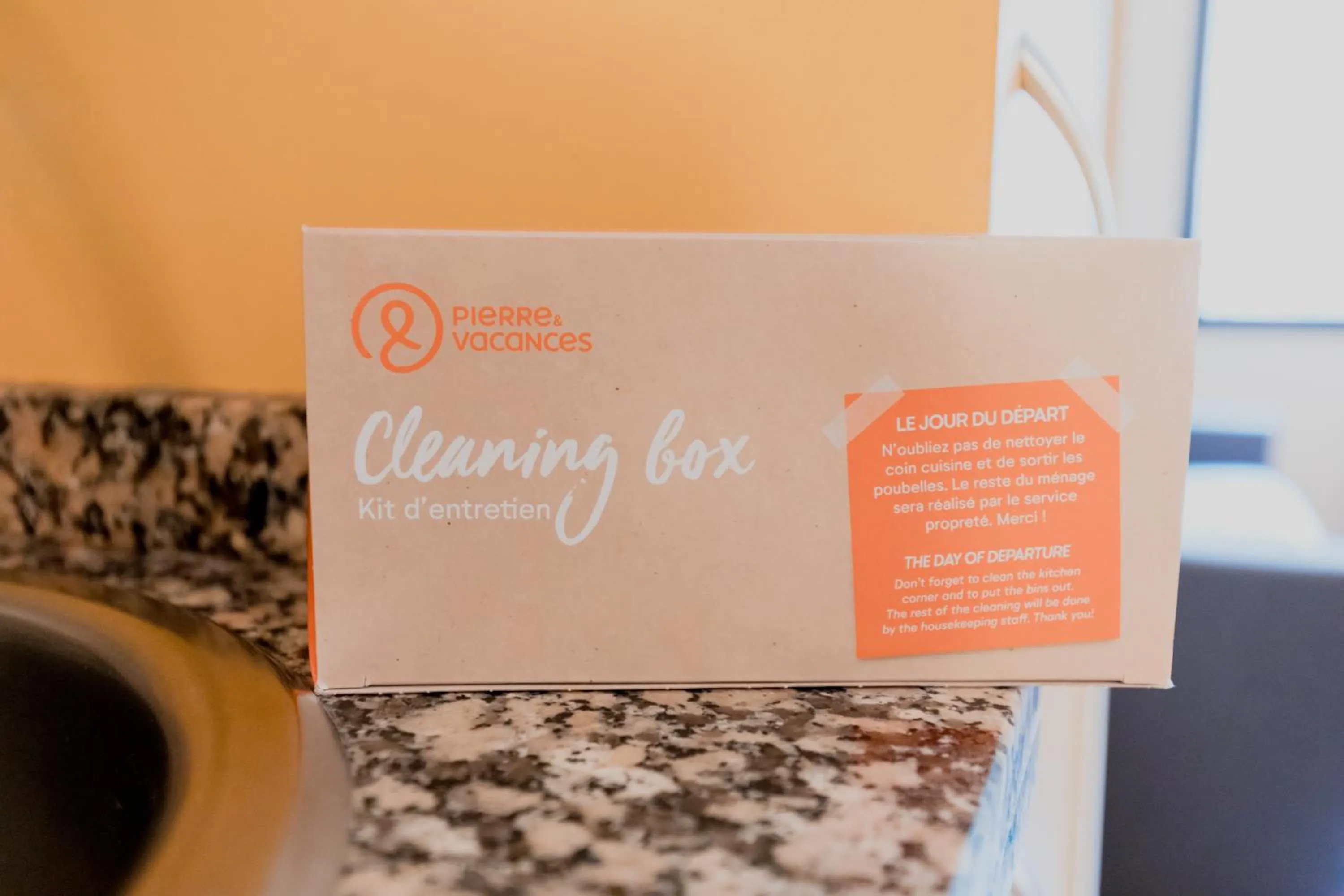 Kitchen or kitchenette in Pierre & Vacances La Merceria