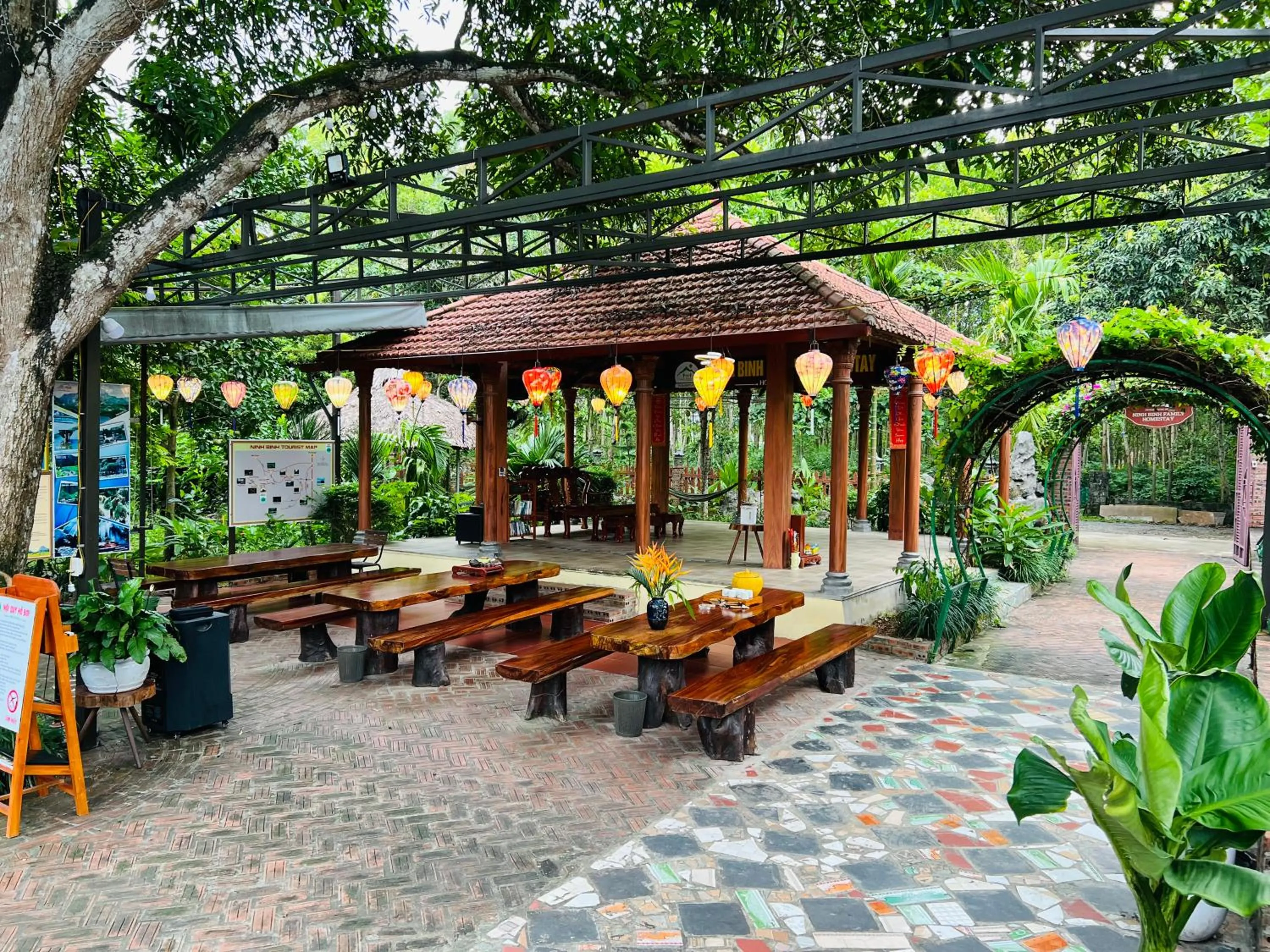 Dining area in Ninh Binh Family Homestay