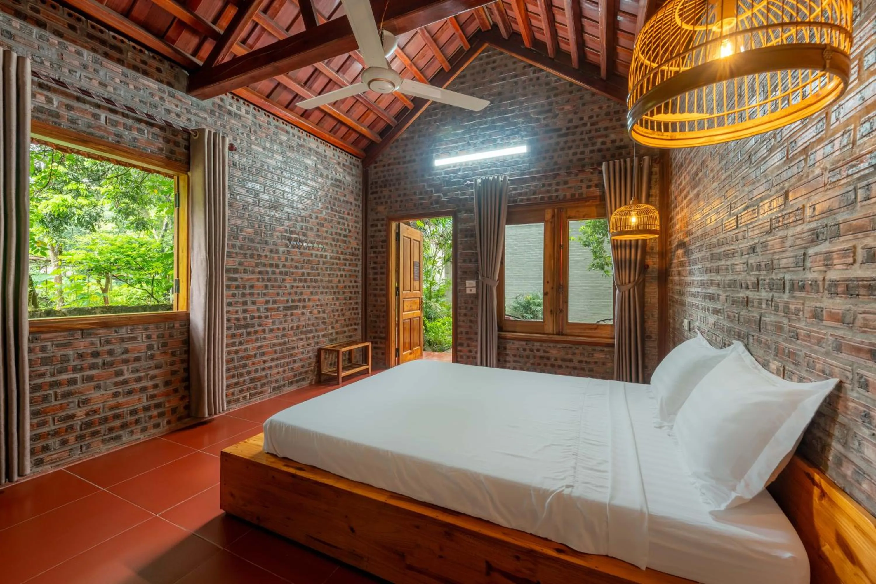 Bedroom, Bed in Ninh Binh Family Homestay
