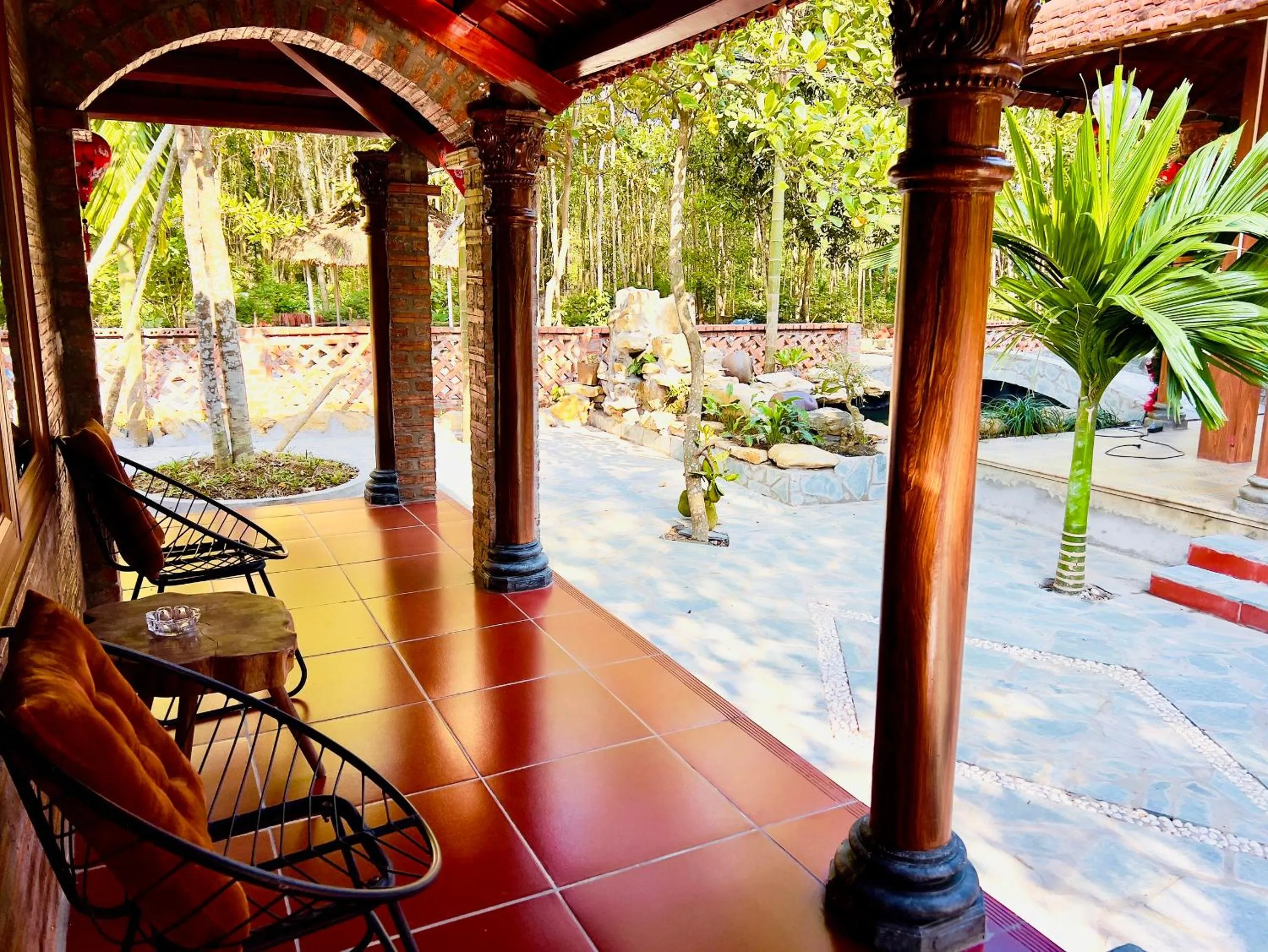 Balcony/Terrace in Ninh Binh Family Homestay
