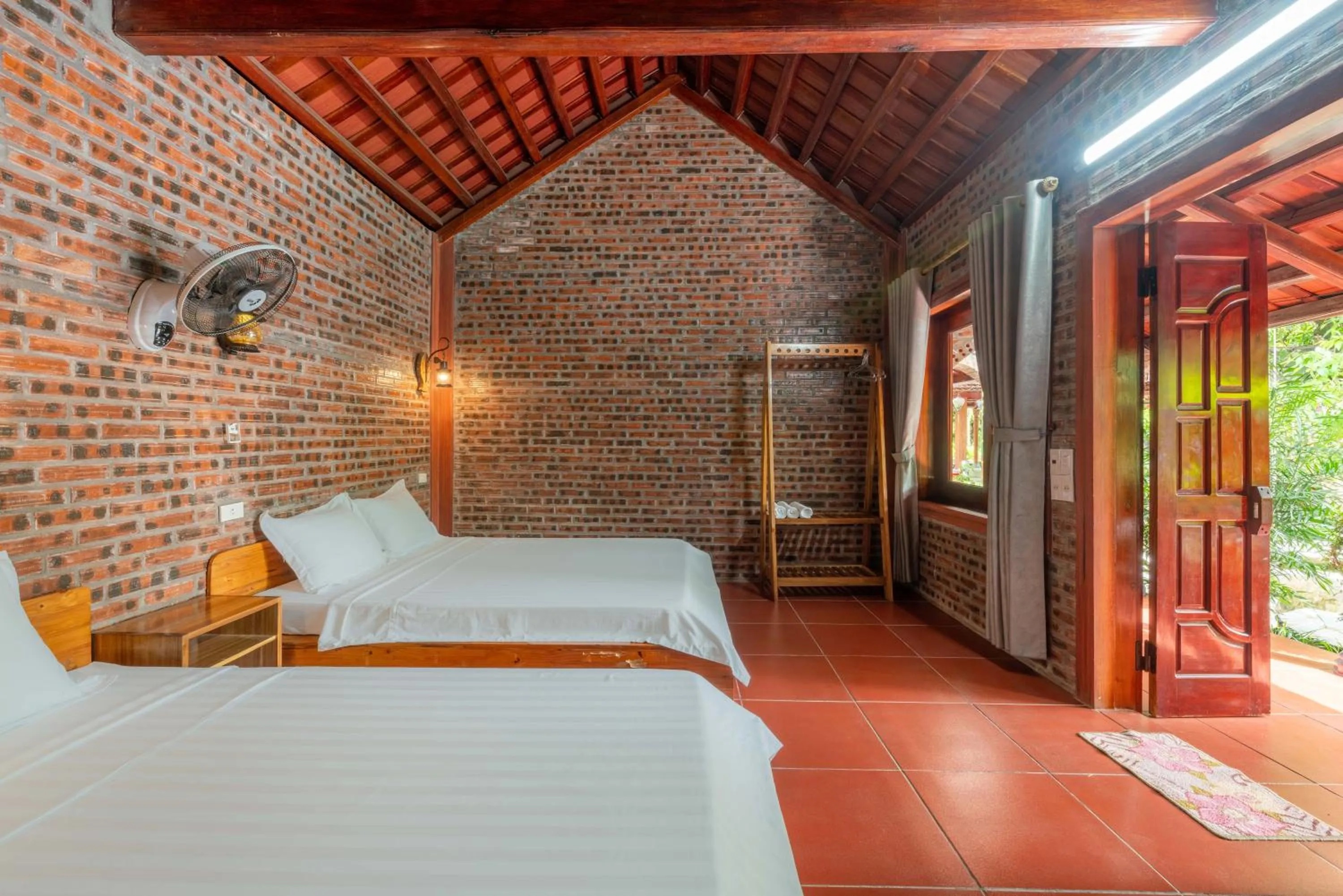Bed in Ninh Binh Family Homestay