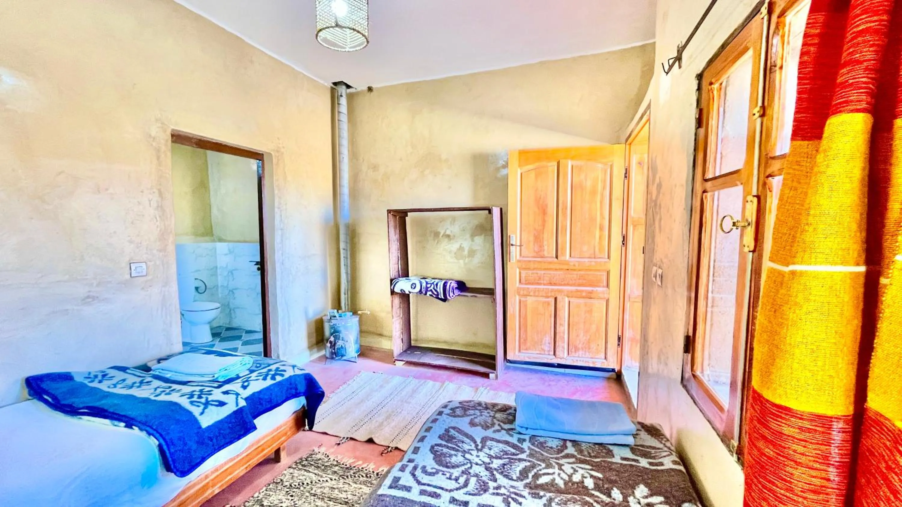 Bed in Kasbah Restaurant Citoyenne