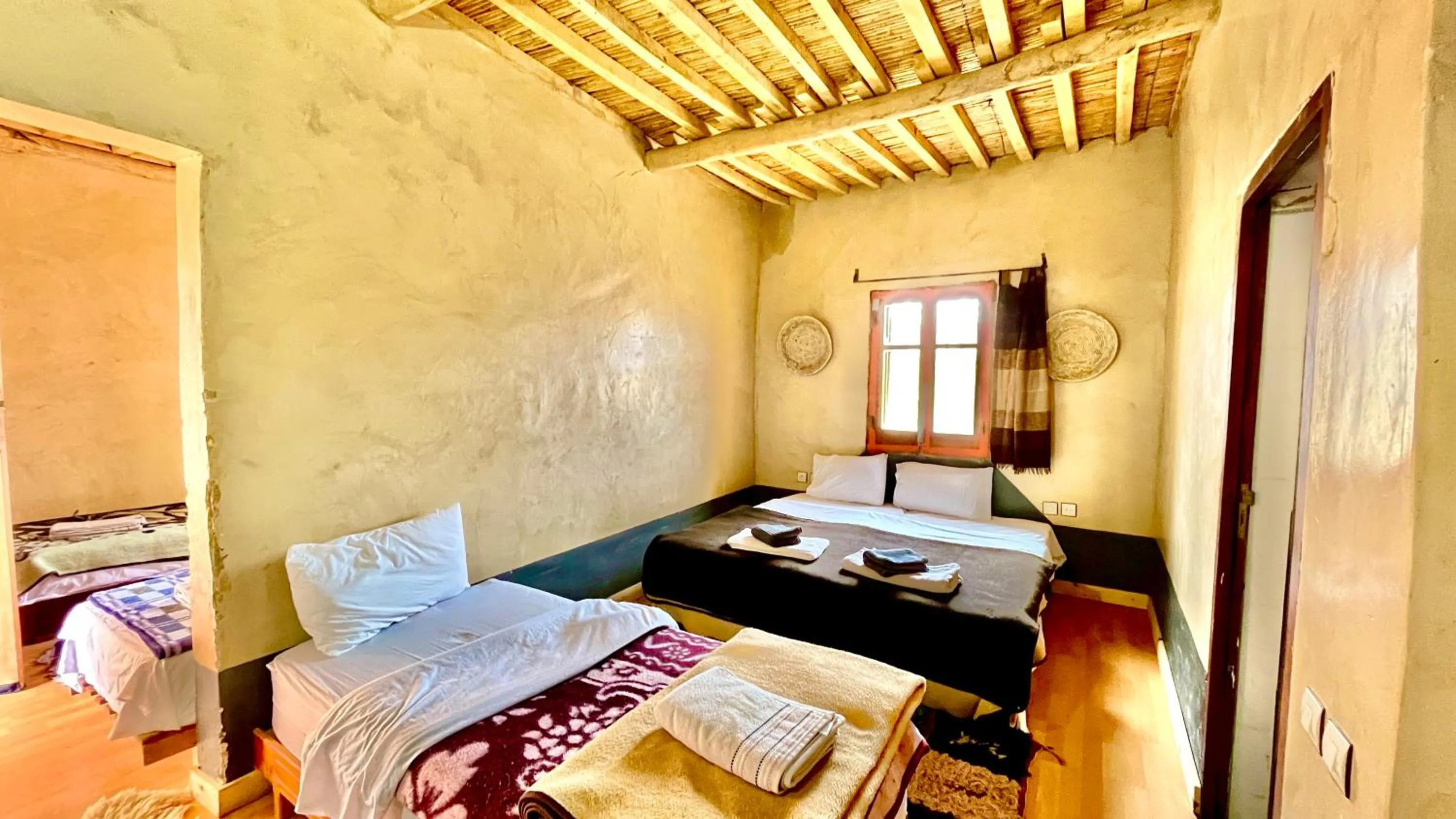 Bed in Kasbah Restaurant Citoyenne