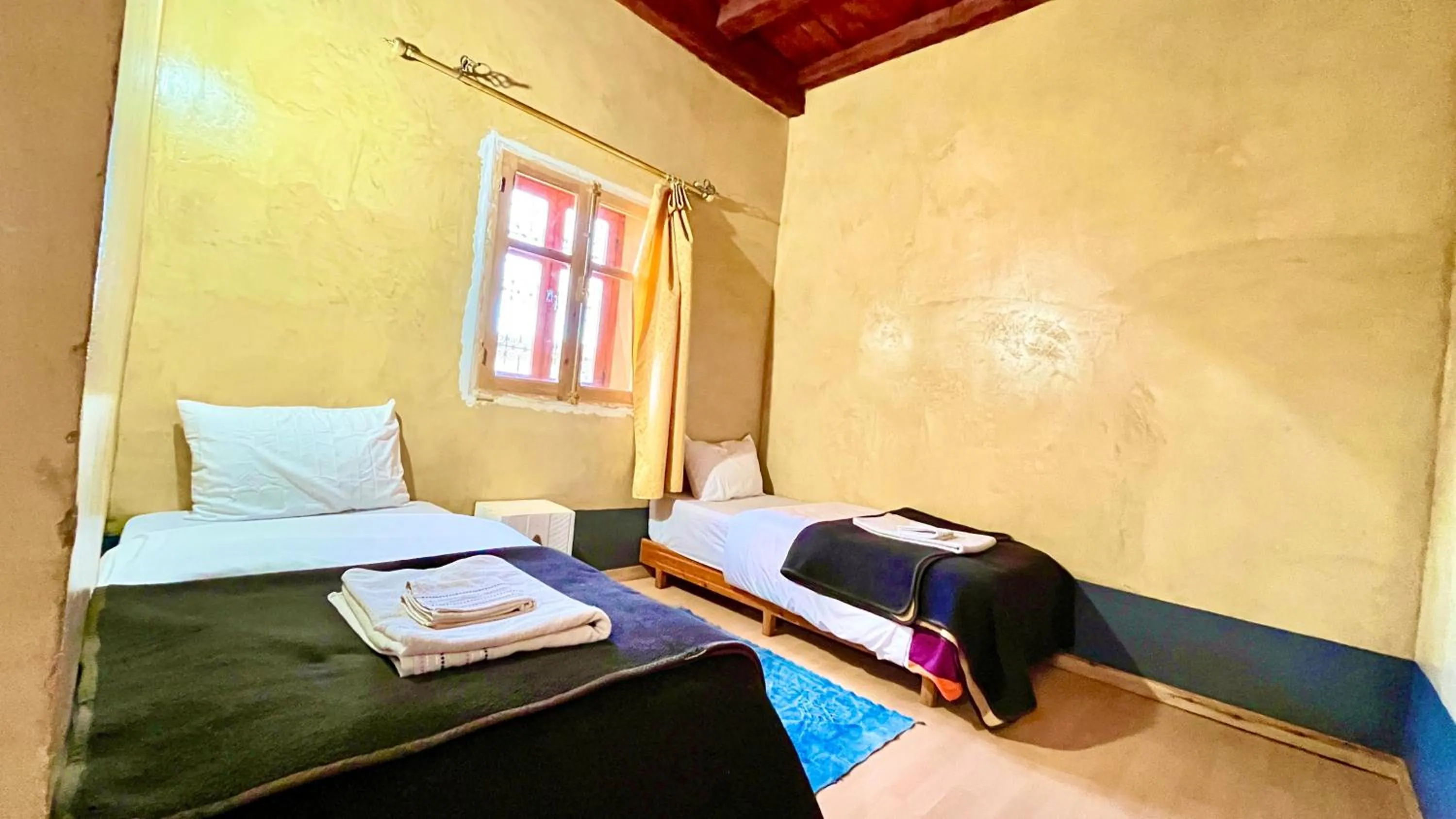 Bed in Kasbah Restaurant Citoyenne