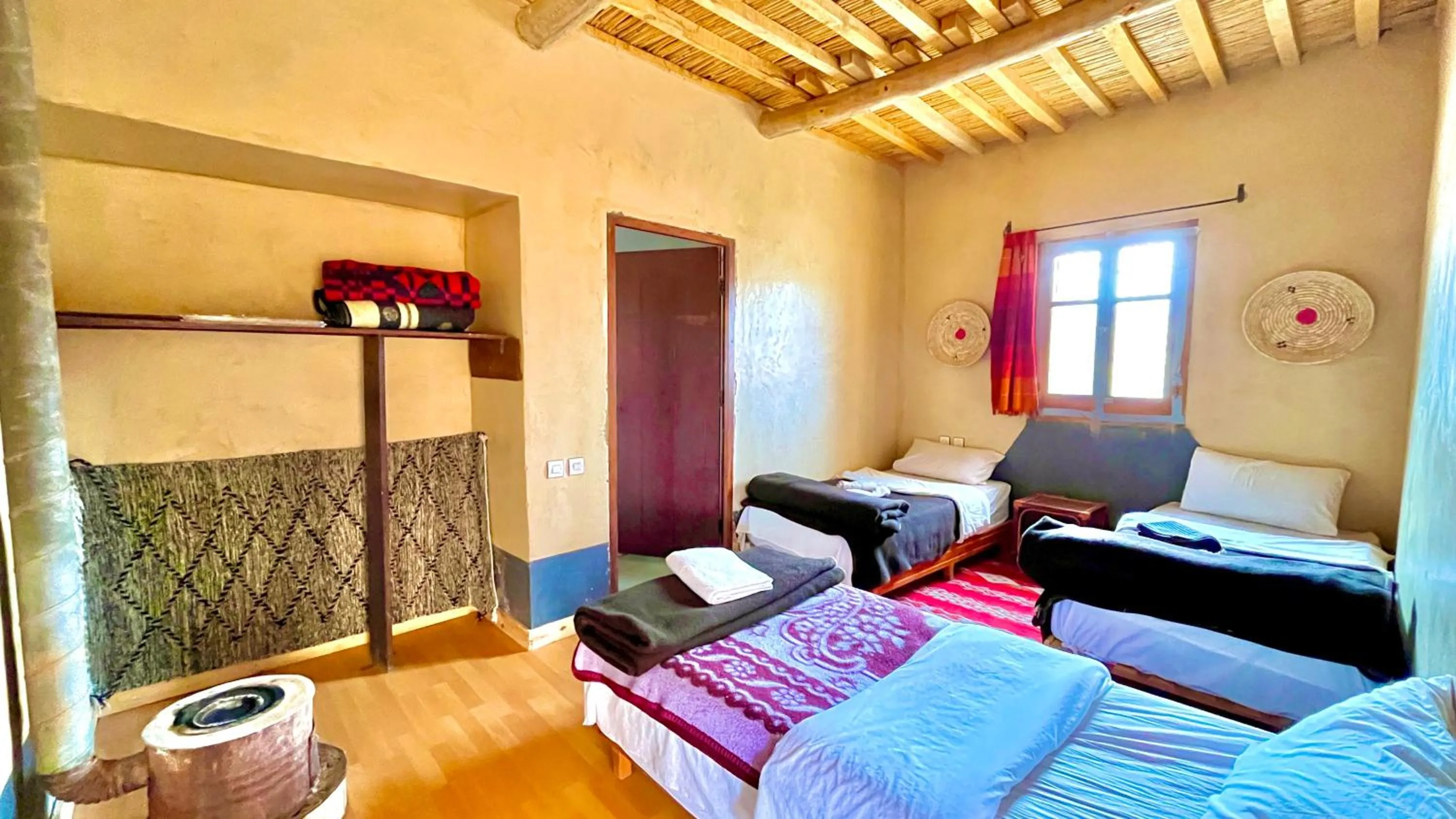 Bed in Kasbah Restaurant Citoyenne