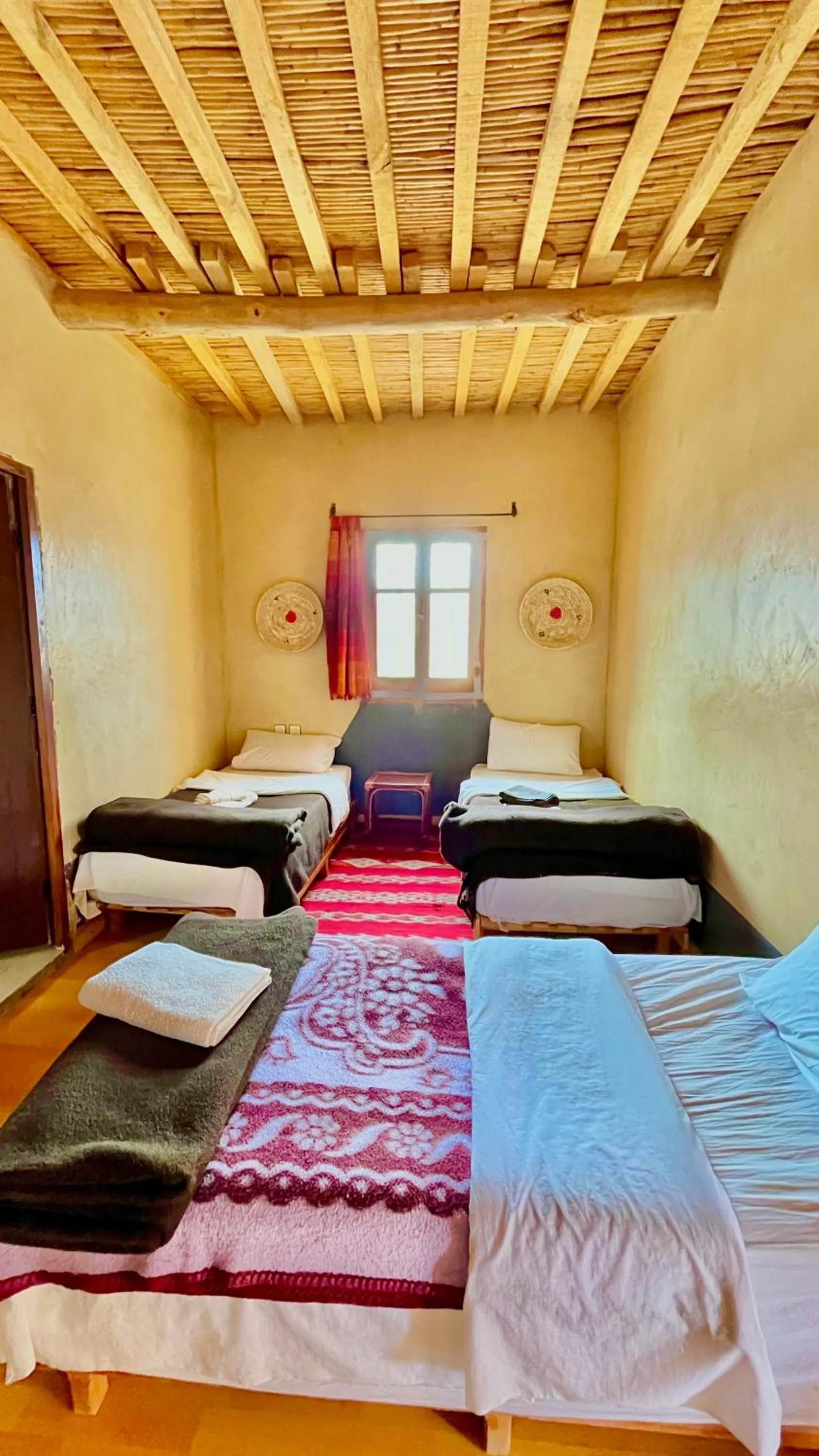 Bed in Kasbah Restaurant Citoyenne