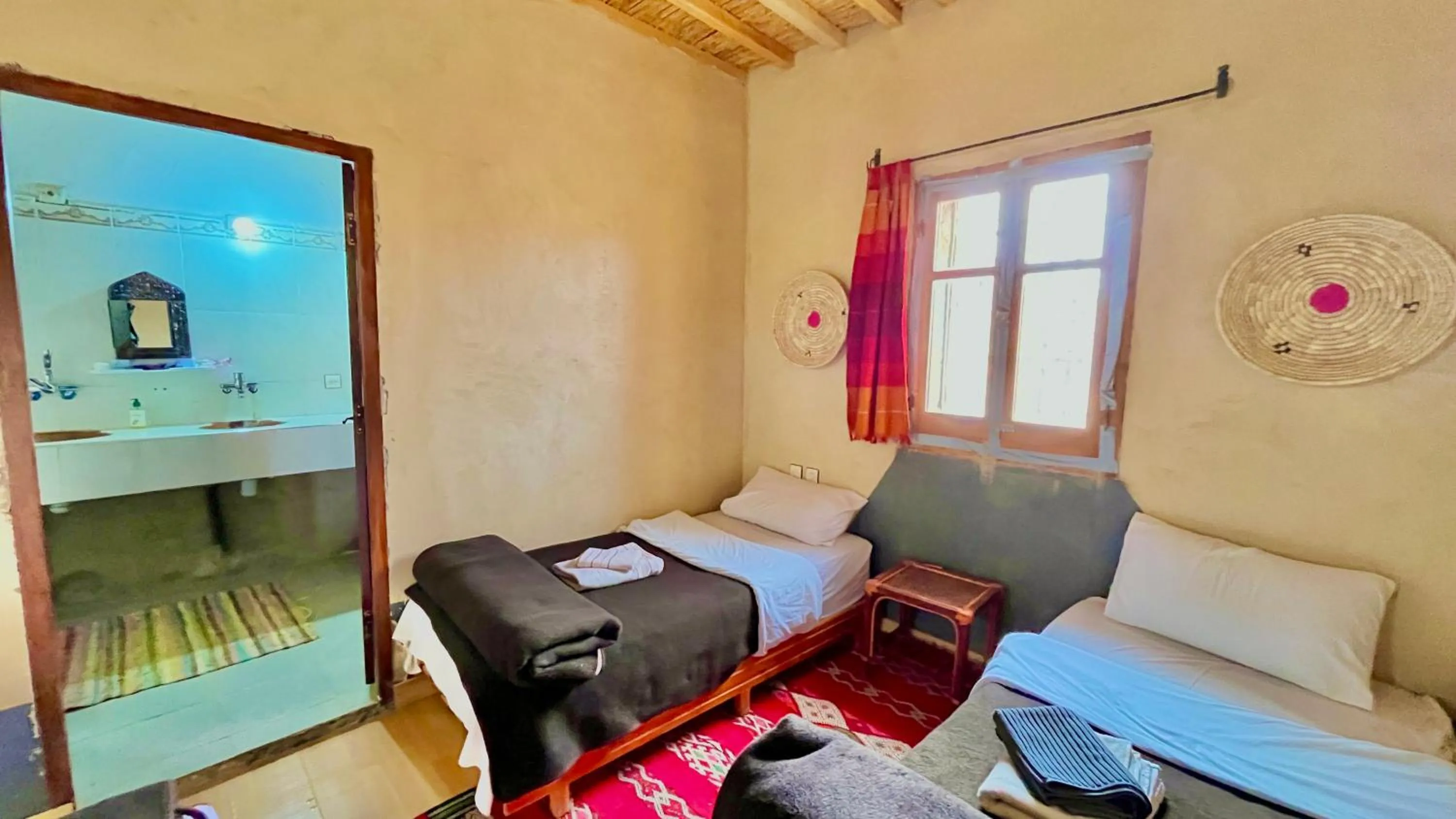 Bed in Kasbah Restaurant Citoyenne