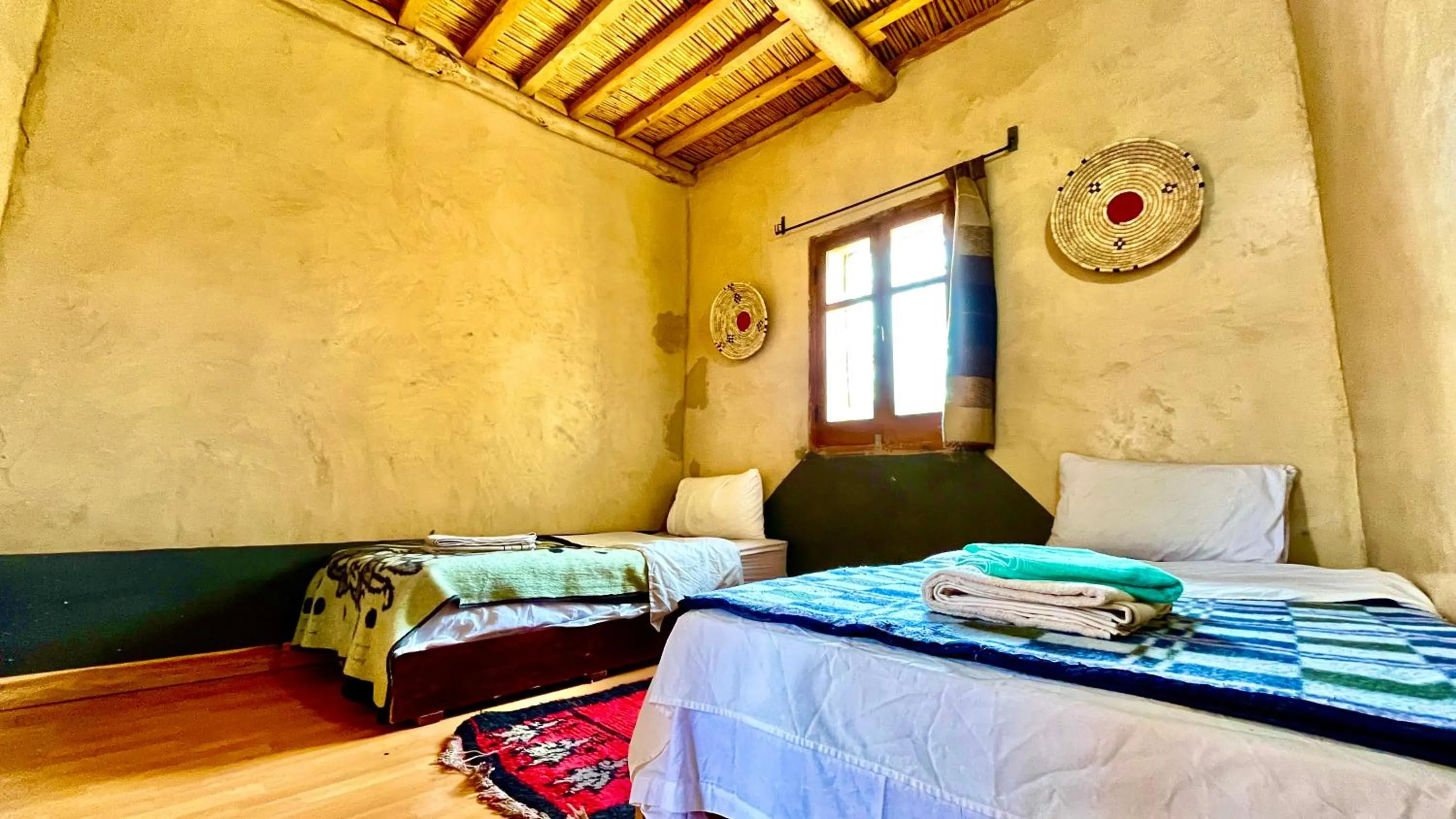 Bed in Kasbah Restaurant Citoyenne