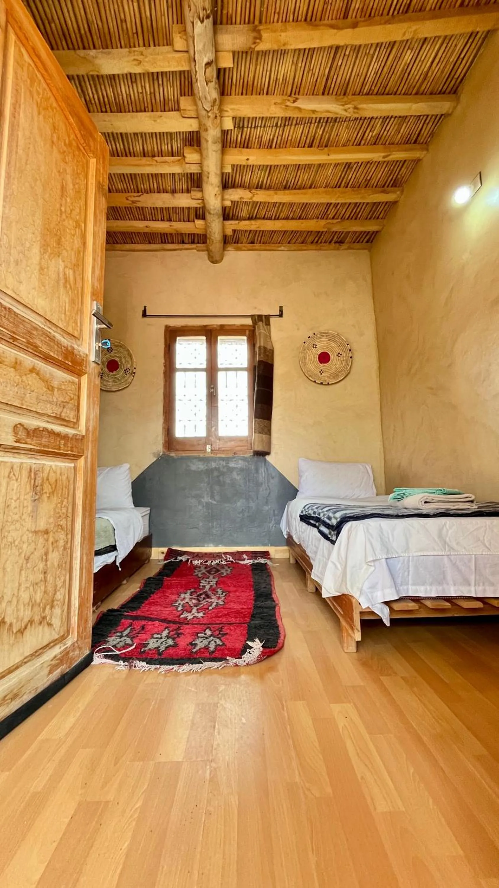 Bed in Kasbah Restaurant Citoyenne