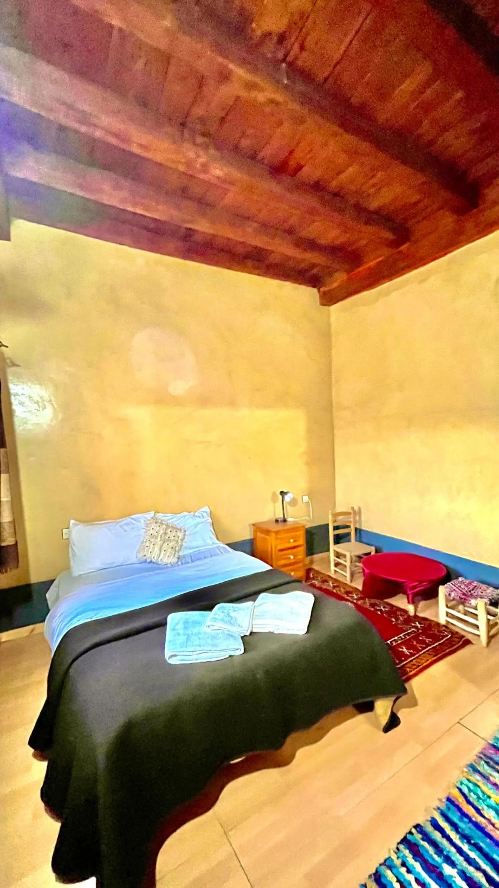 Bed in Kasbah Restaurant Citoyenne