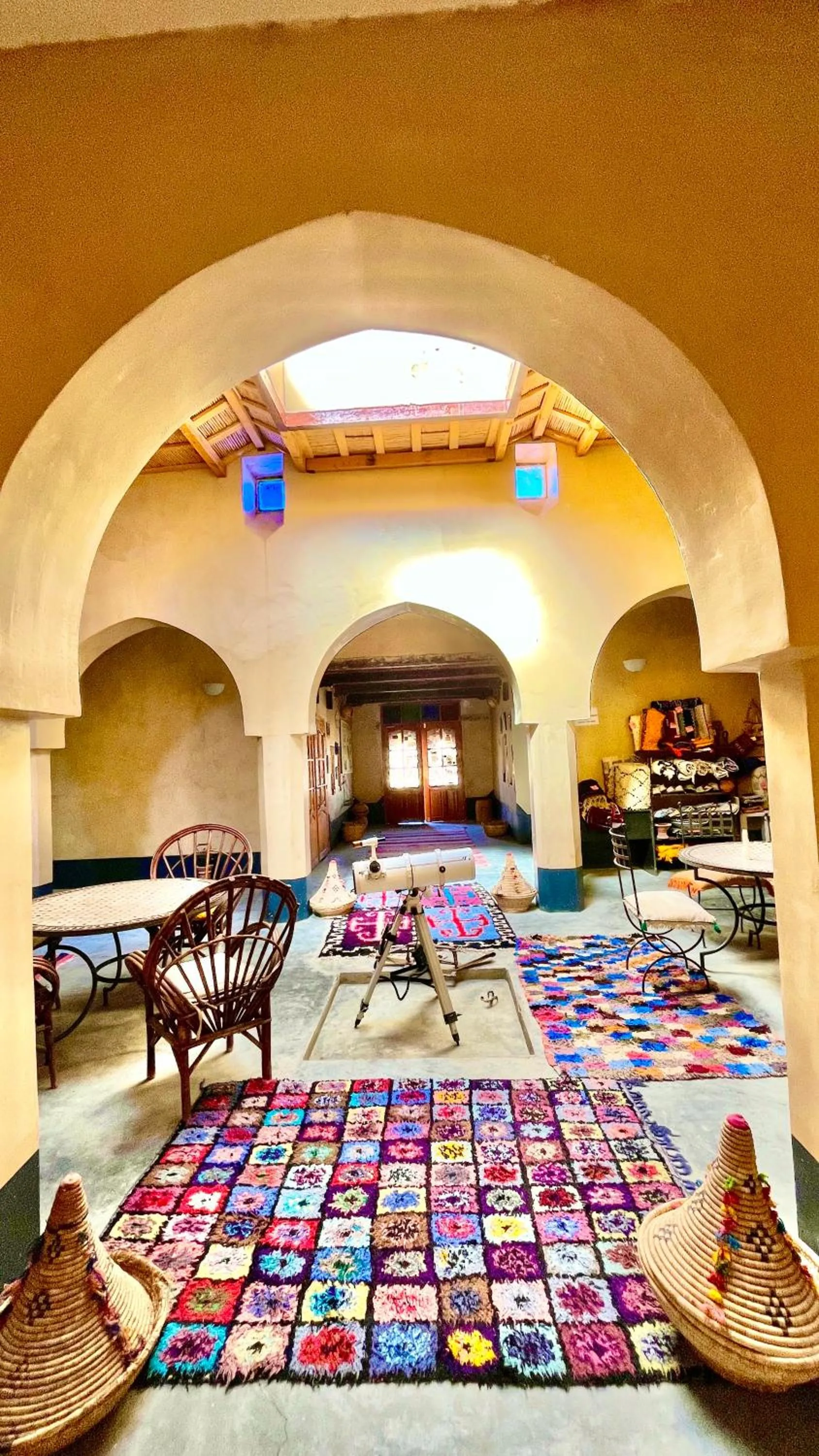 Living room in Kasbah Restaurant Citoyenne