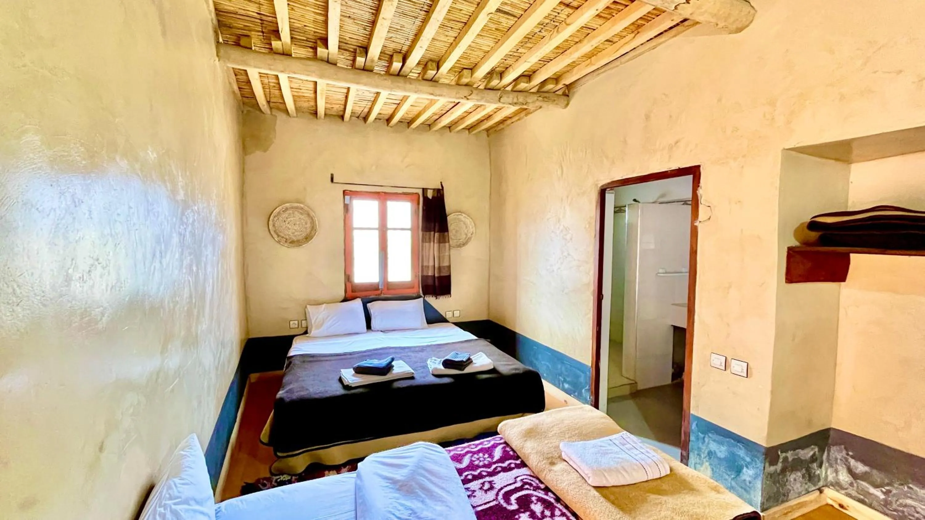 Bed in Kasbah Restaurant Citoyenne
