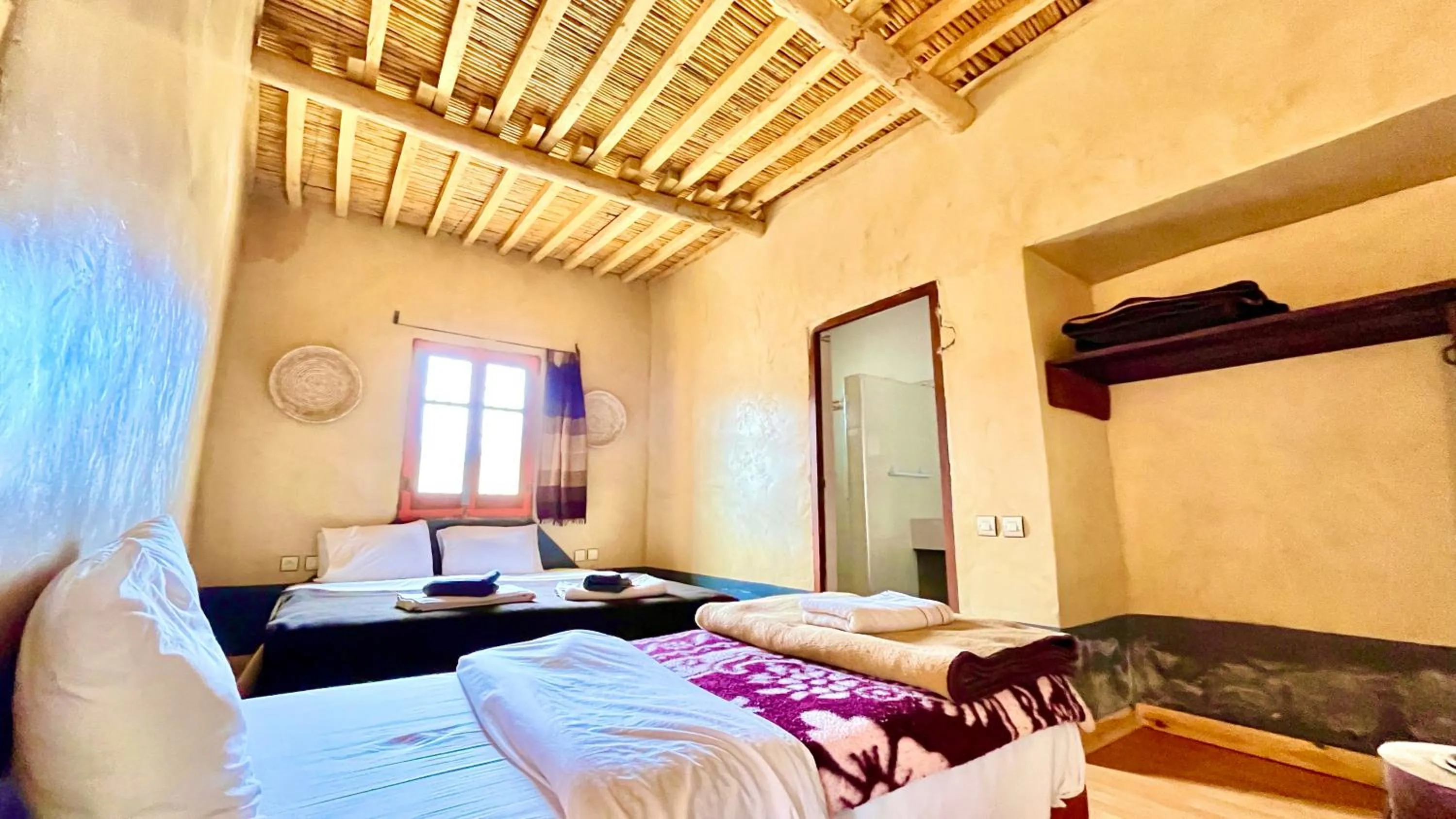 Bed in Kasbah Restaurant Citoyenne