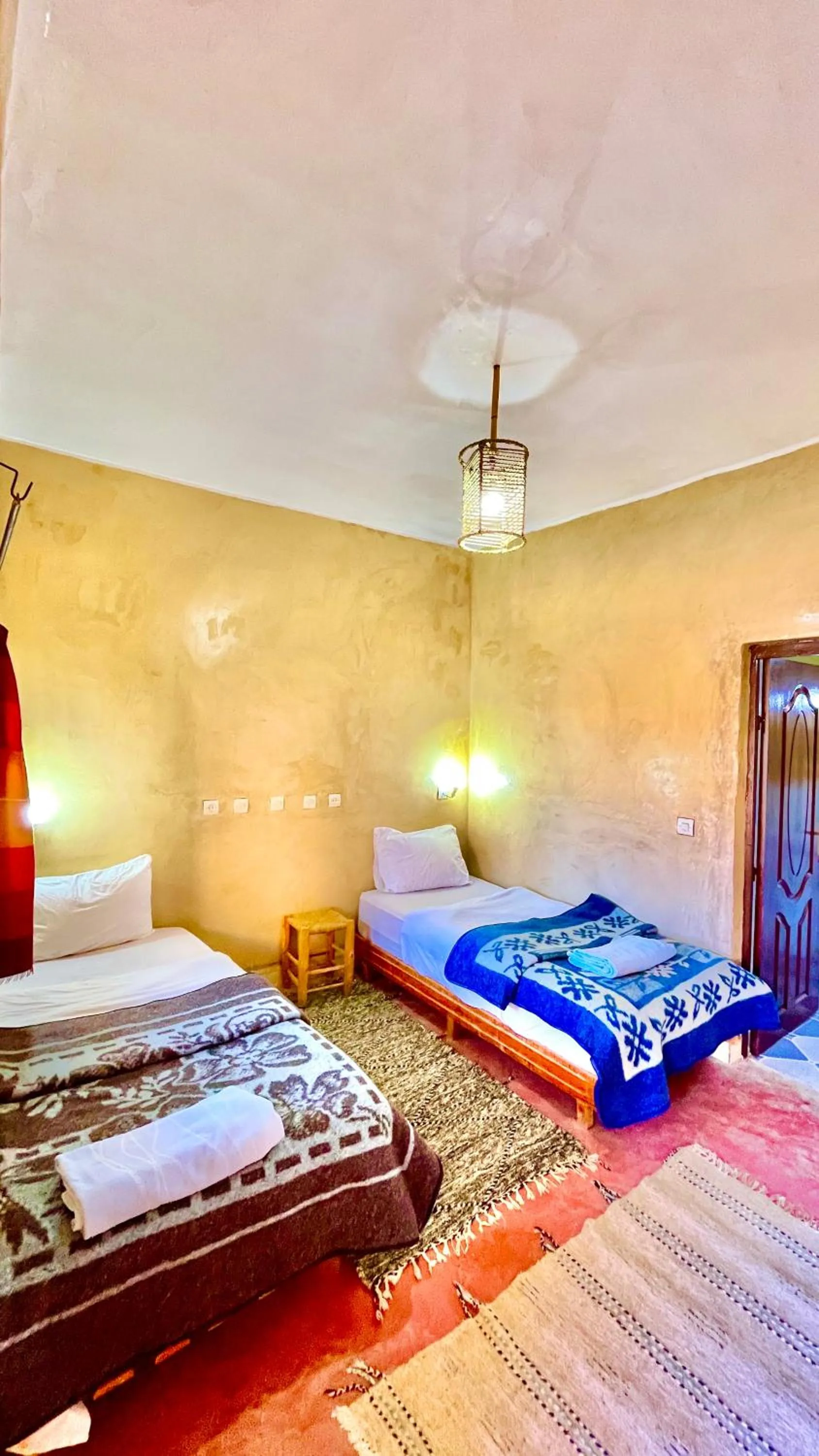 Bed in Kasbah Restaurant Citoyenne