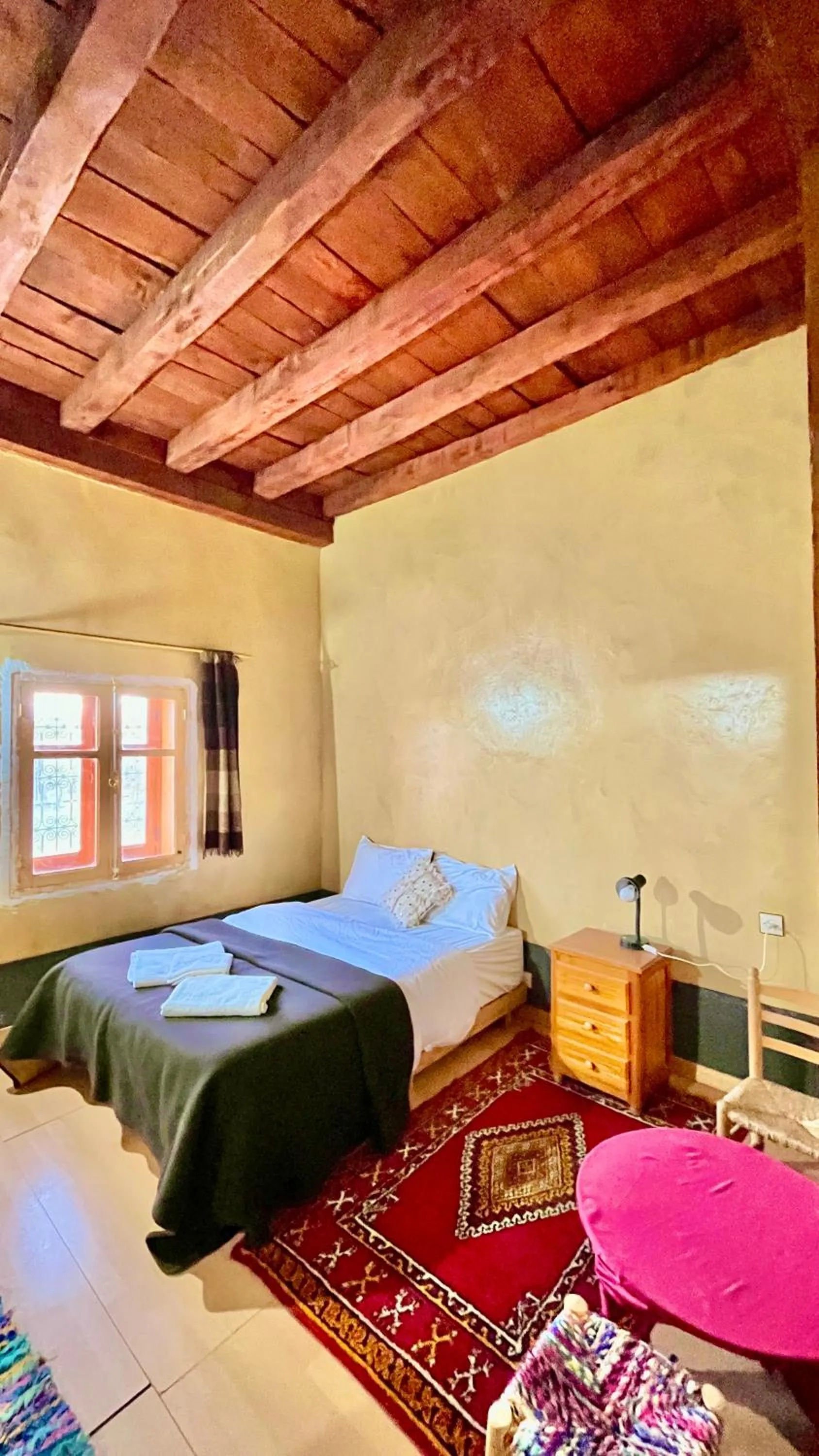 Bed in Kasbah Restaurant Citoyenne
