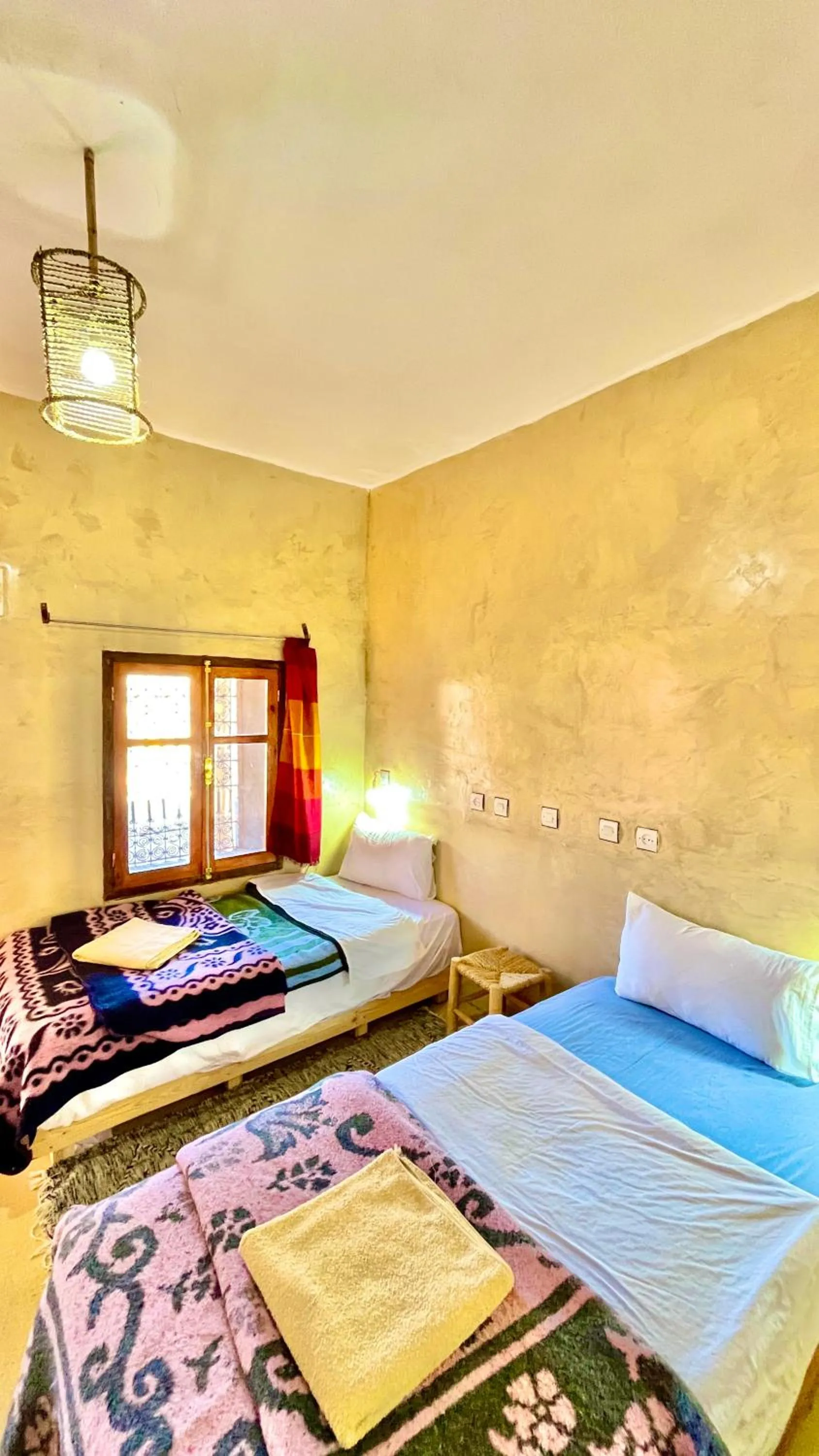 Bed in Kasbah Restaurant Citoyenne