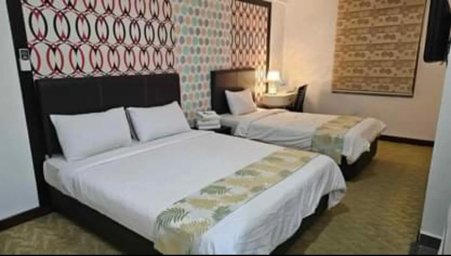 Bed in Warisan Hotel Kota Kinabalu