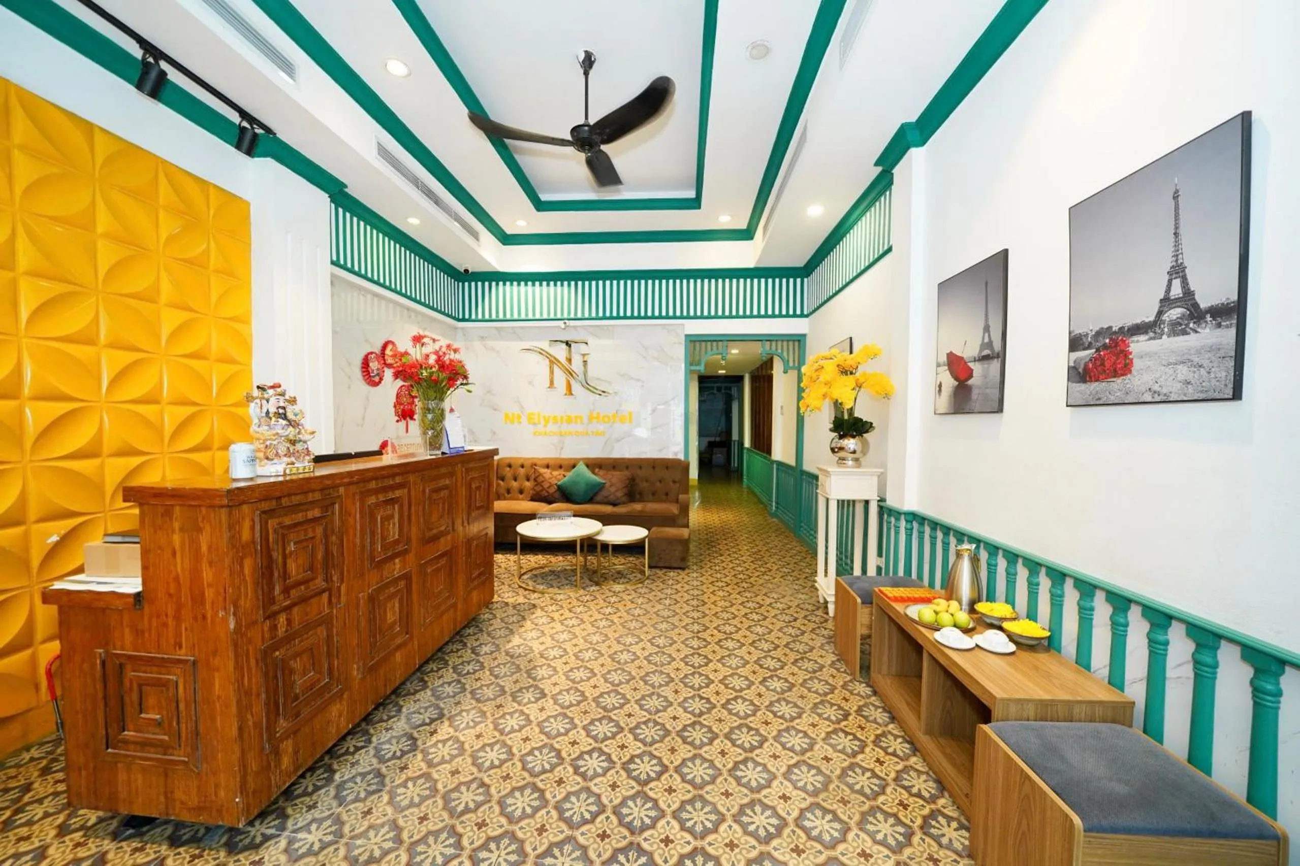 Lobby or reception in NT Elysian hotel