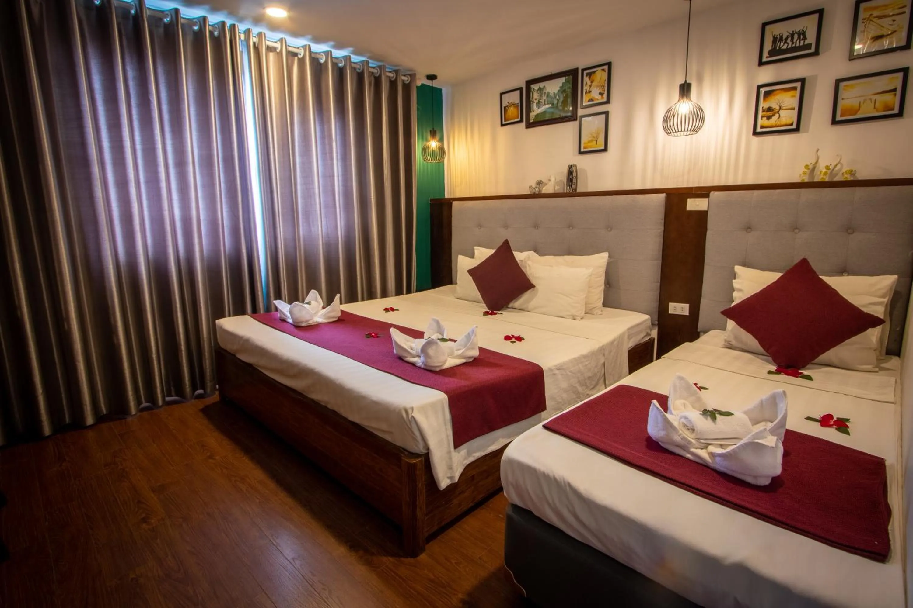 Bed in NT Elysian hotel