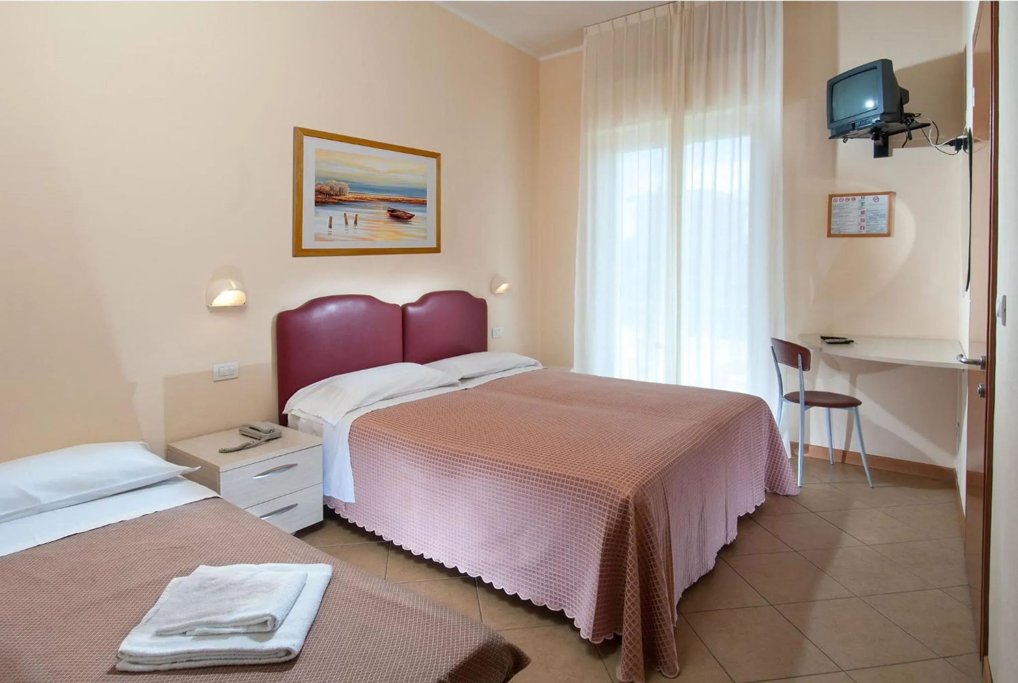 Bed in Hotel Souvenir