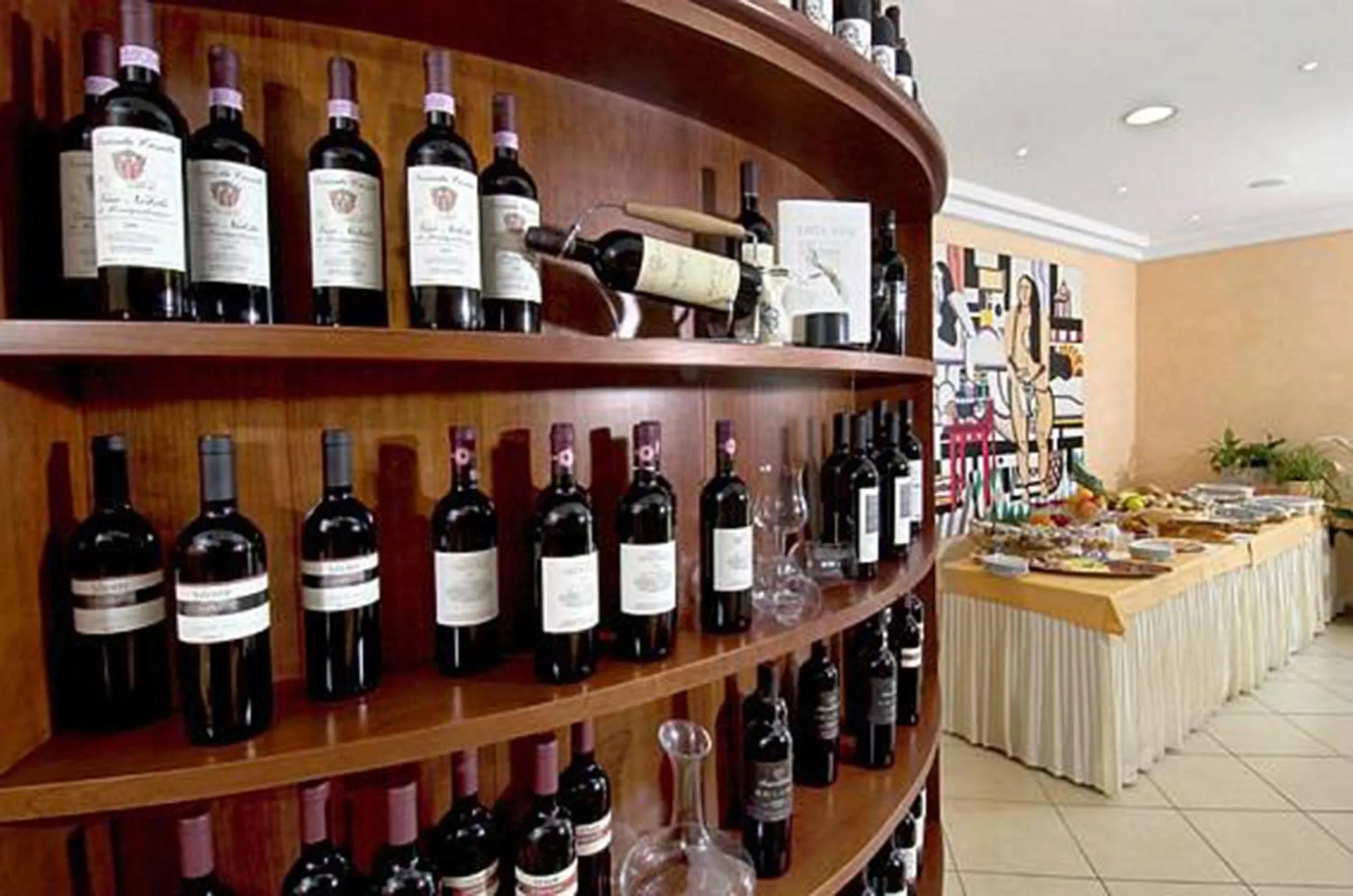 Alcoholic drinks in Hotel Souvenir