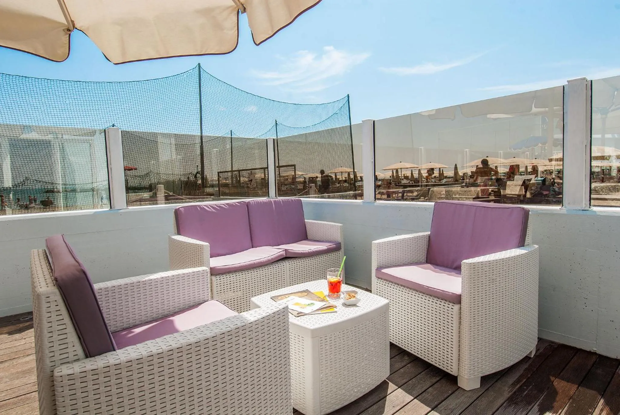 Seating area in Hotel Souvenir