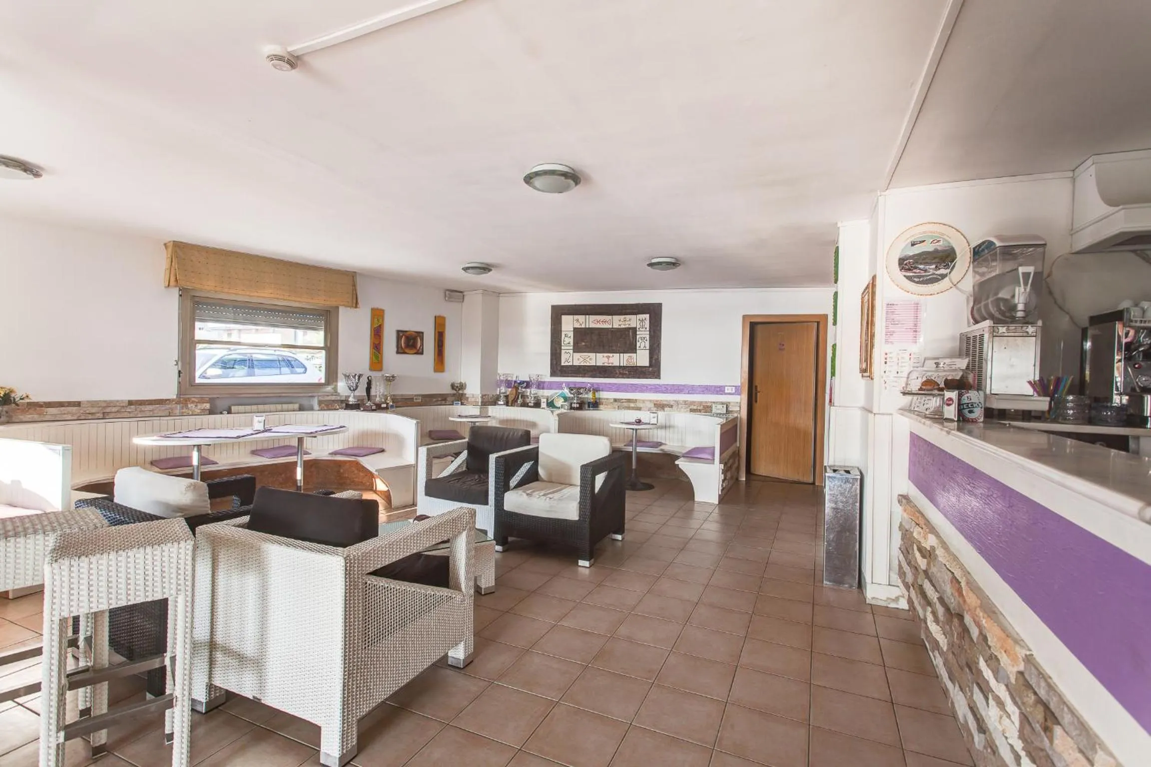 Lounge or bar in Hotel Asiago Beach