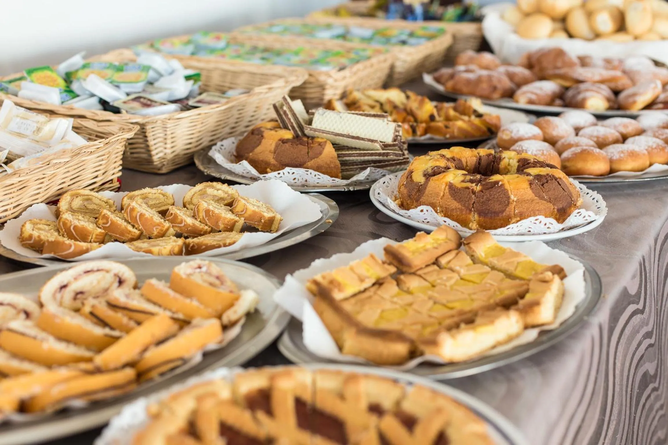 Food close-up in Hotel Asiago Beach