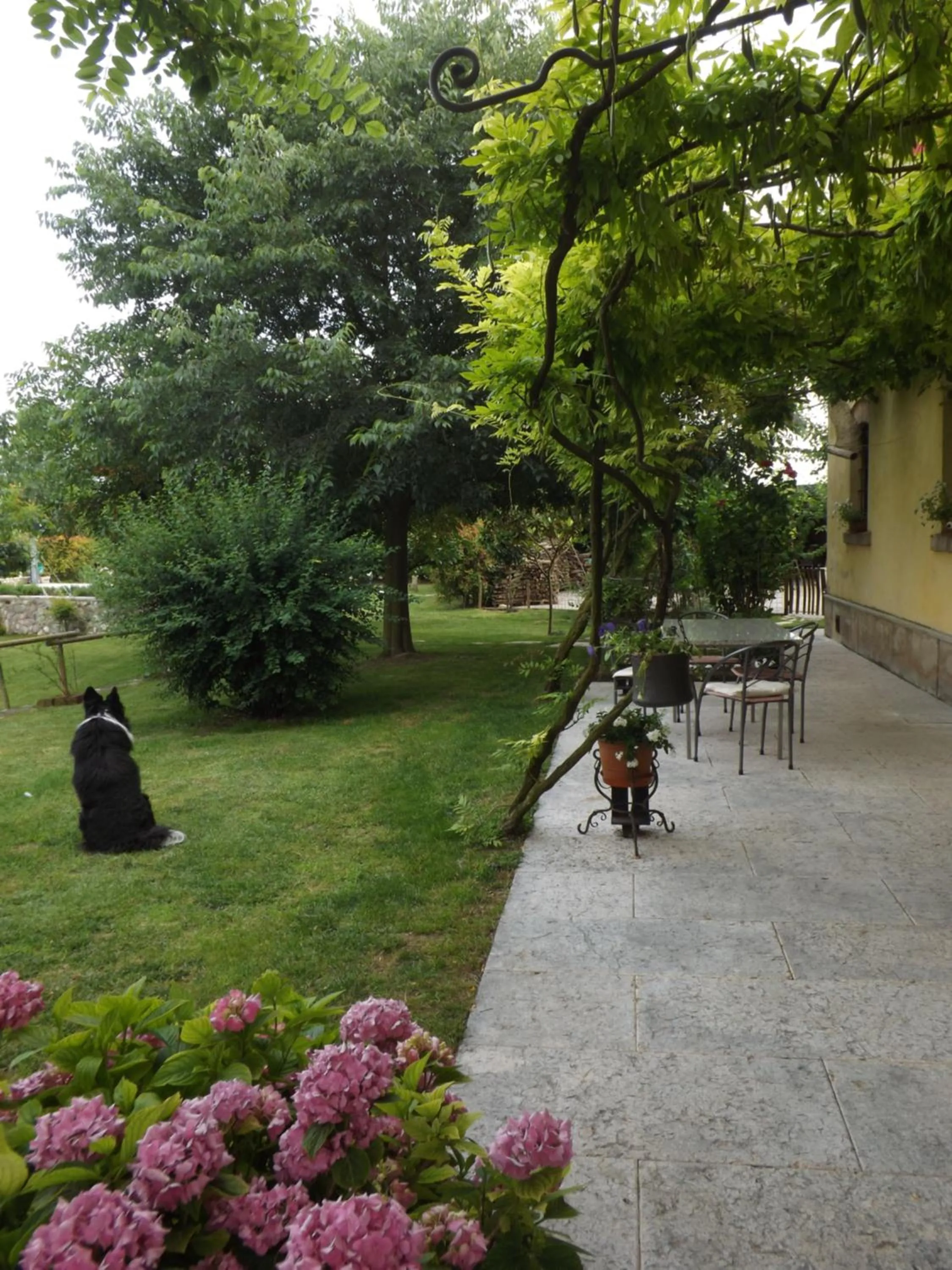 Garden in B&B Ai Tre Confini