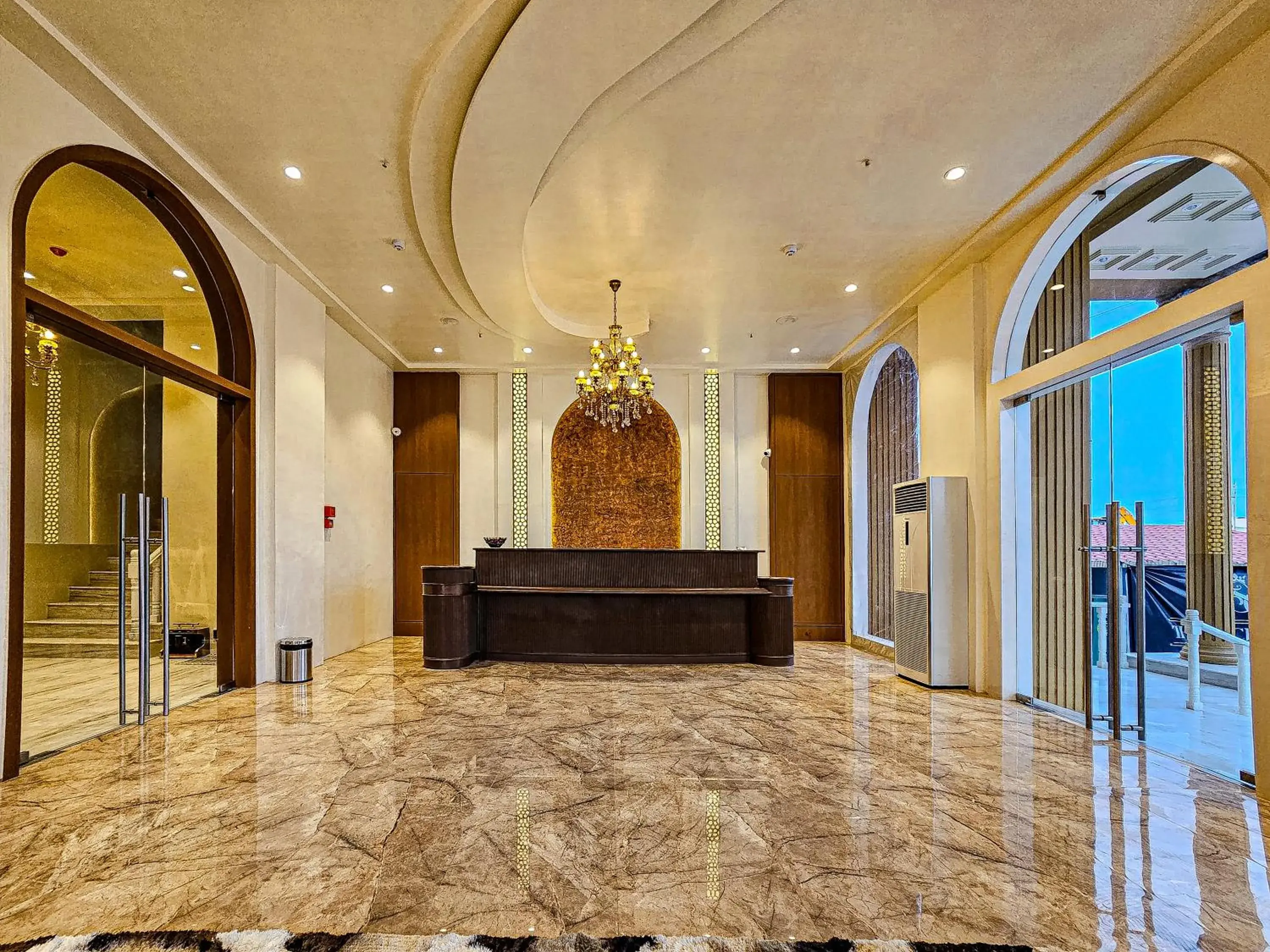 Lobby or reception in The S Crown Somnath Lobby or reception in The S Crown Somnath