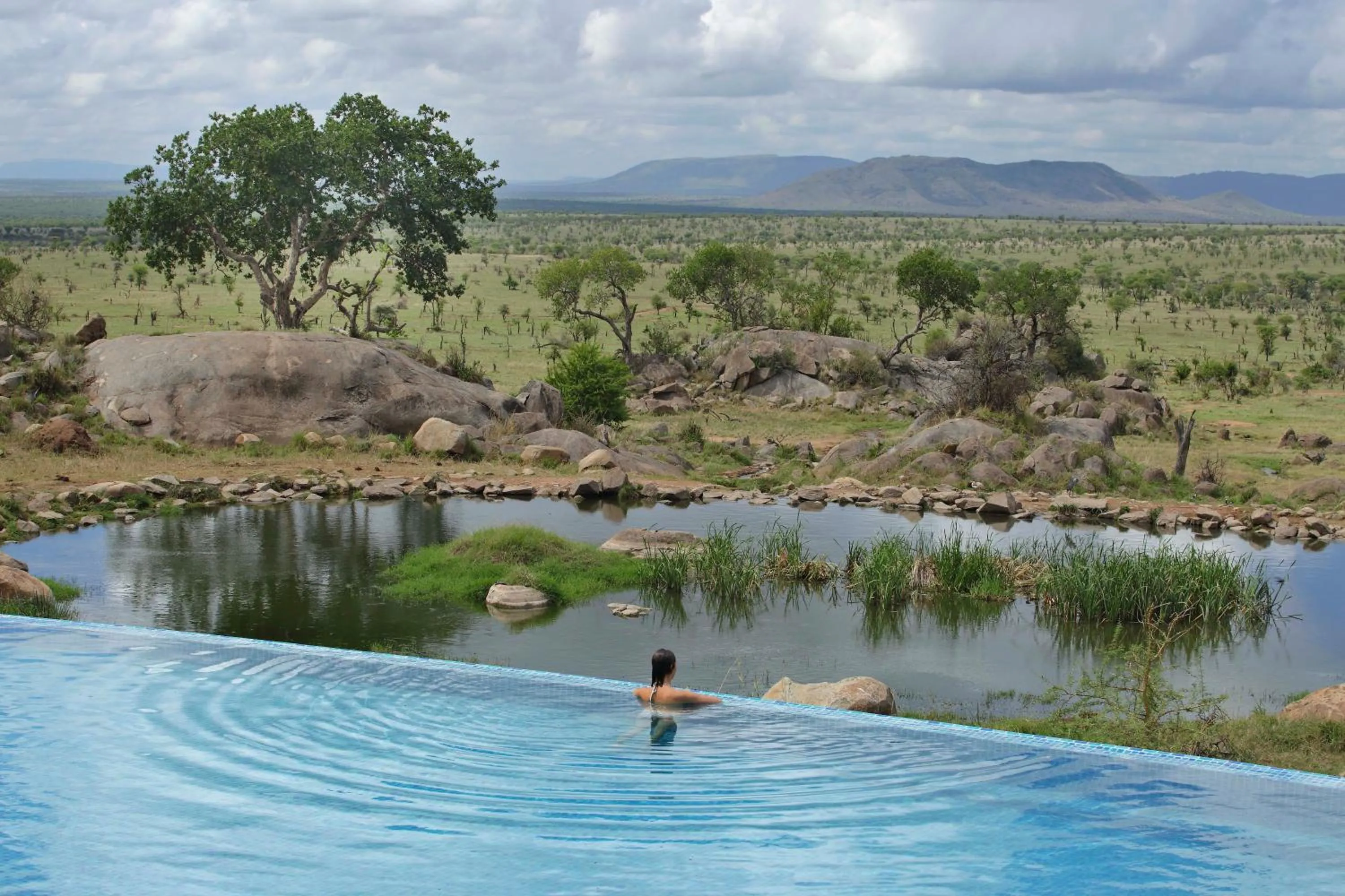 Swimming pool in Four Seasons Safari Lodge Serengeti