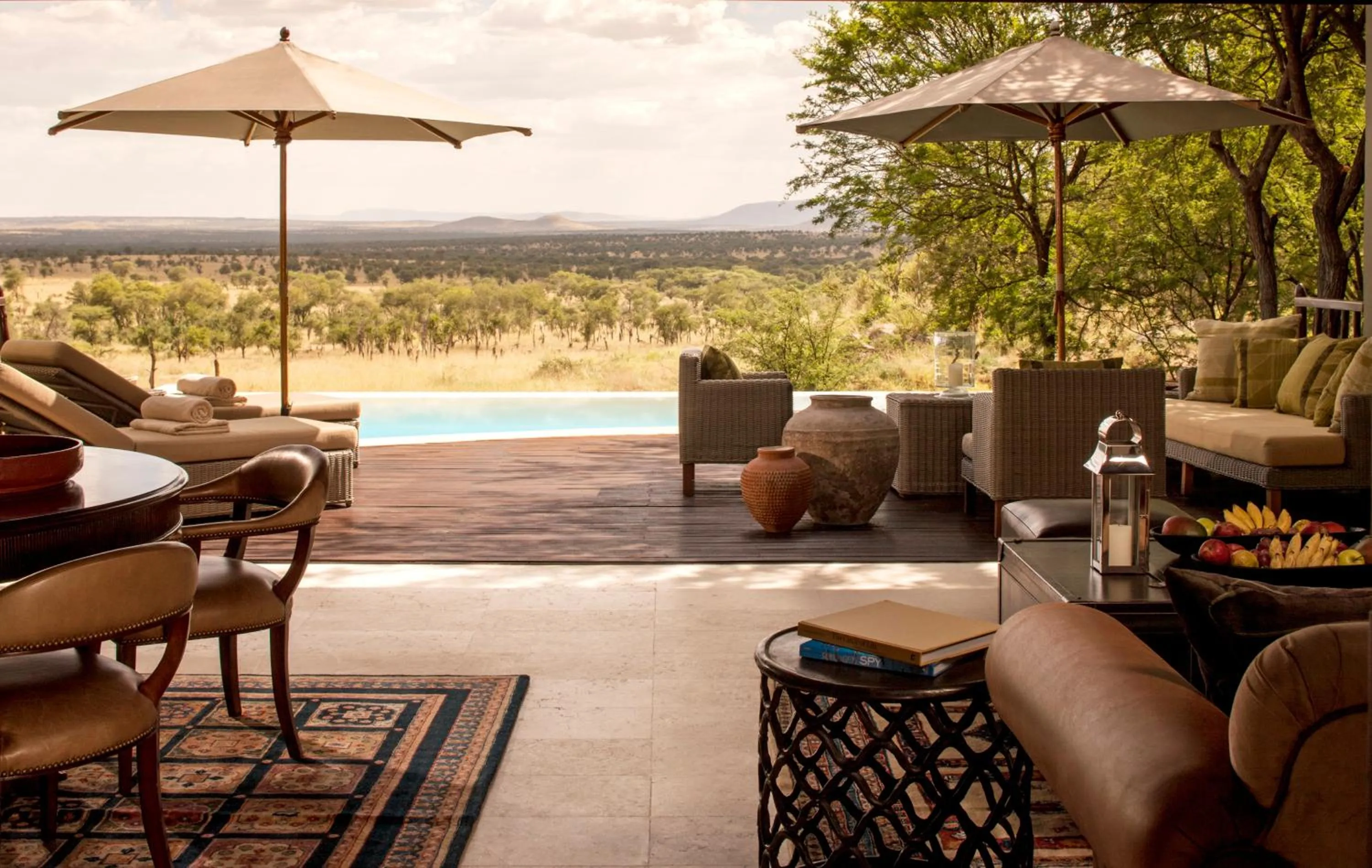 Balcony/Terrace in Four Seasons Safari Lodge Serengeti