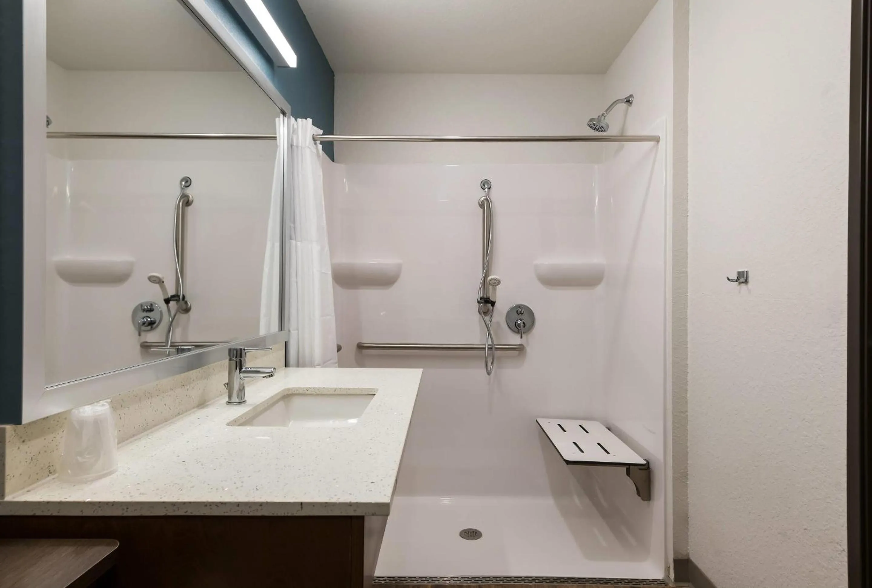 Bathroom in WoodSpring Suites Cocoa Beach - Rockledge