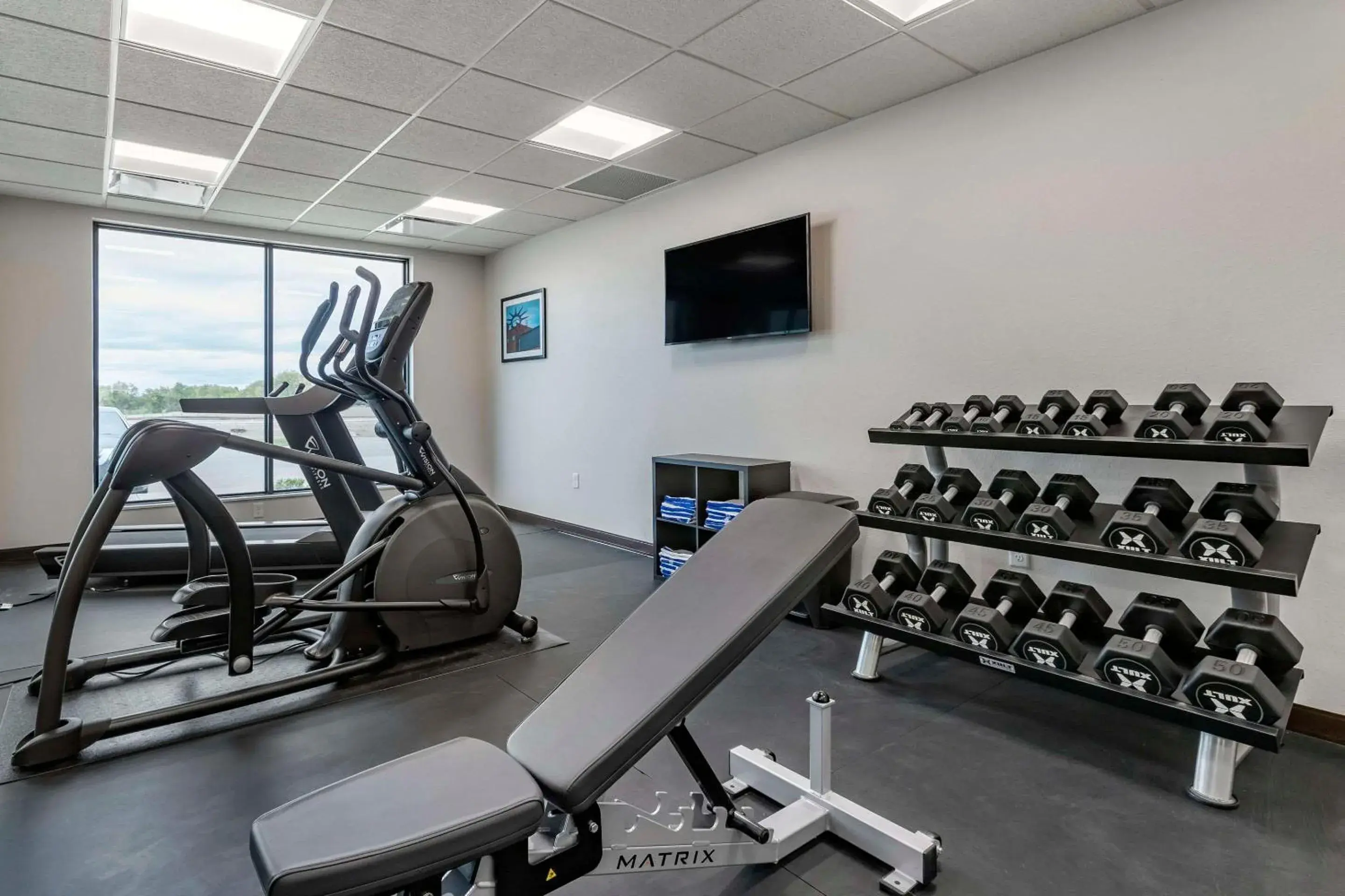 Fitness centre/facilities in Sleep Inn & Suites Milwaukee-Franklin Fitness centre/facilities in Sleep Inn & Suites Milwaukee-Franklin
