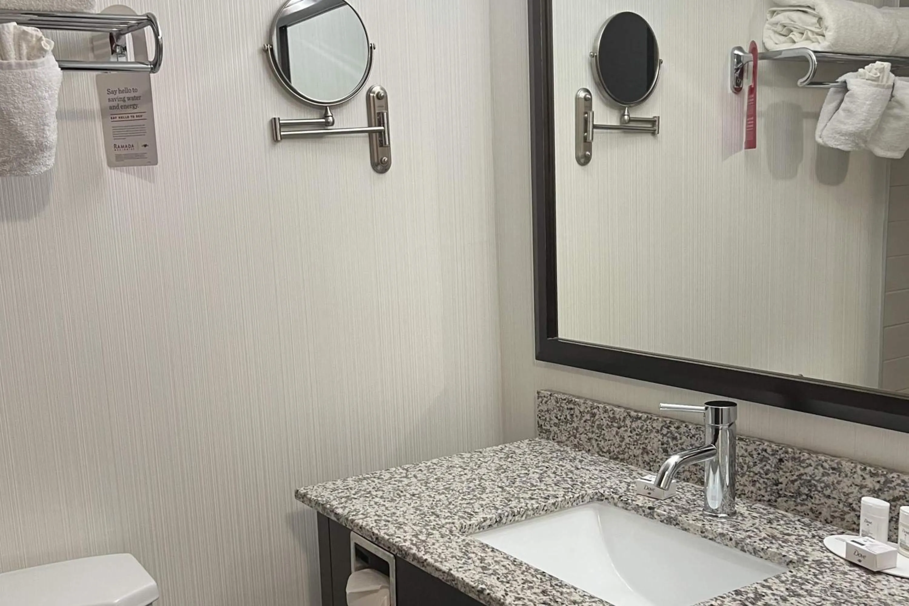 Bathroom in Ramada Plaza by Wyndham Regina Downtown