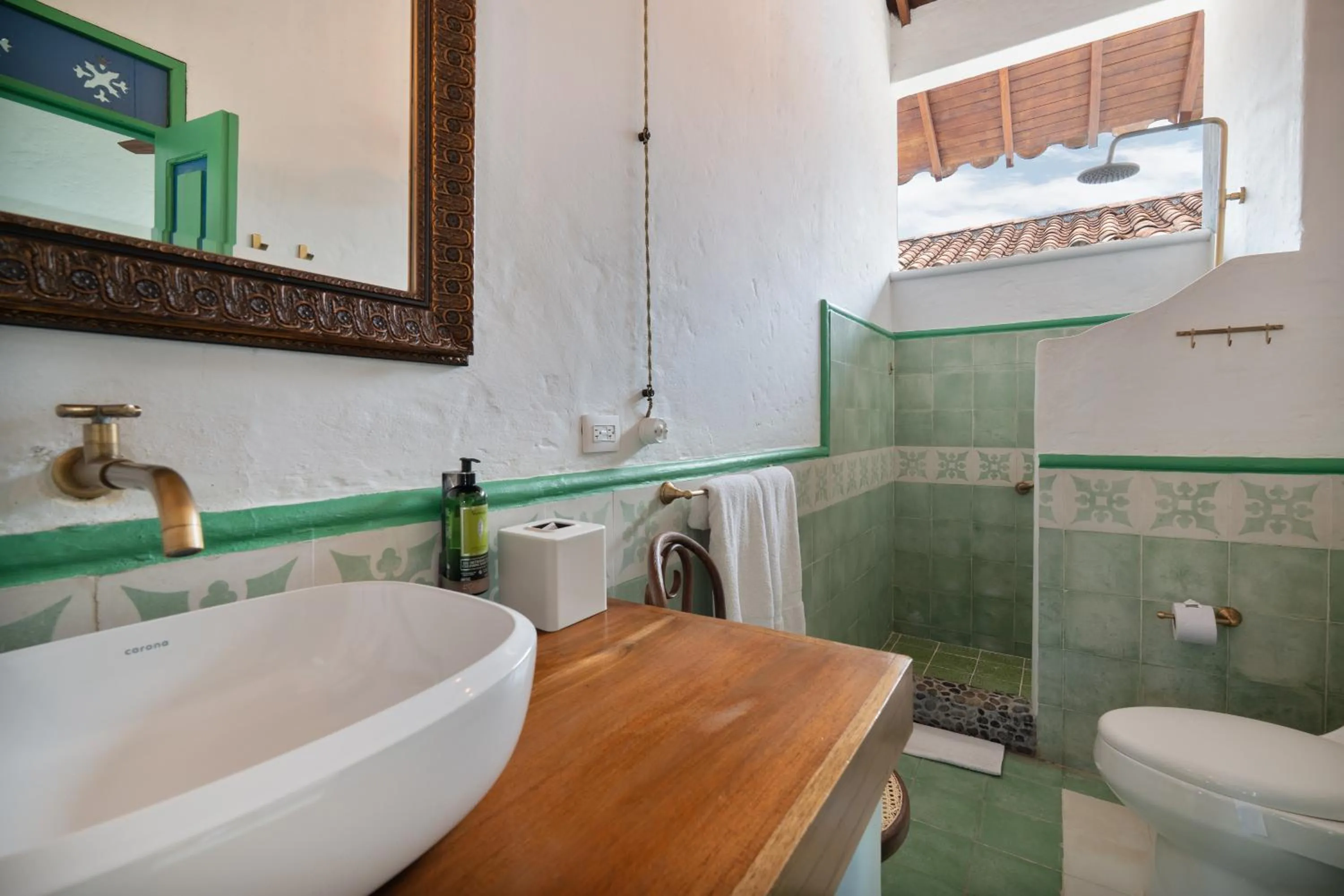 Bathroom in Casa Cedrela Hotel Boutique -Cauca Viejo- Mayores de 14 años
