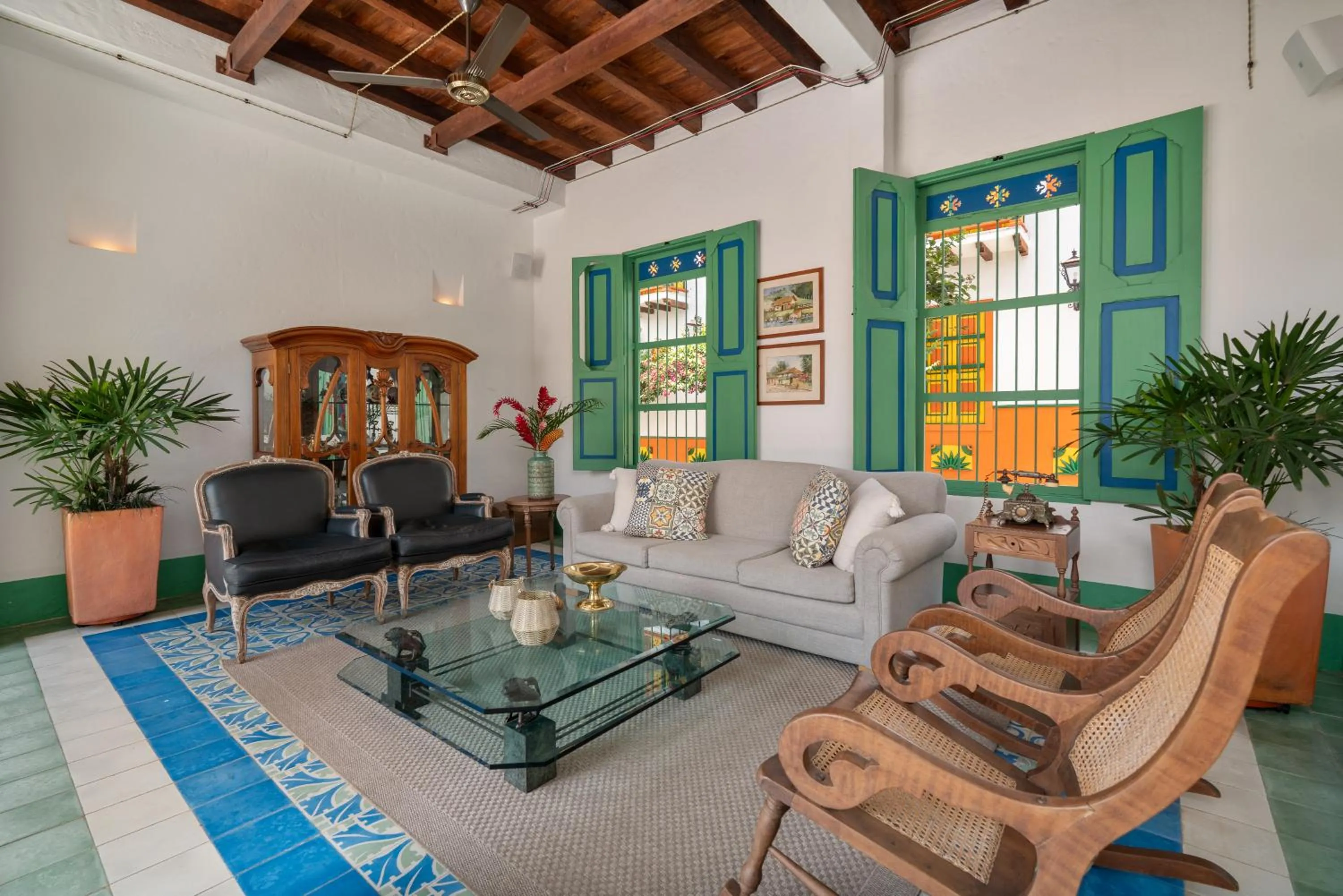 Living room in Casa Cedrela Hotel Boutique -Cauca Viejo- Mayores de 14 años