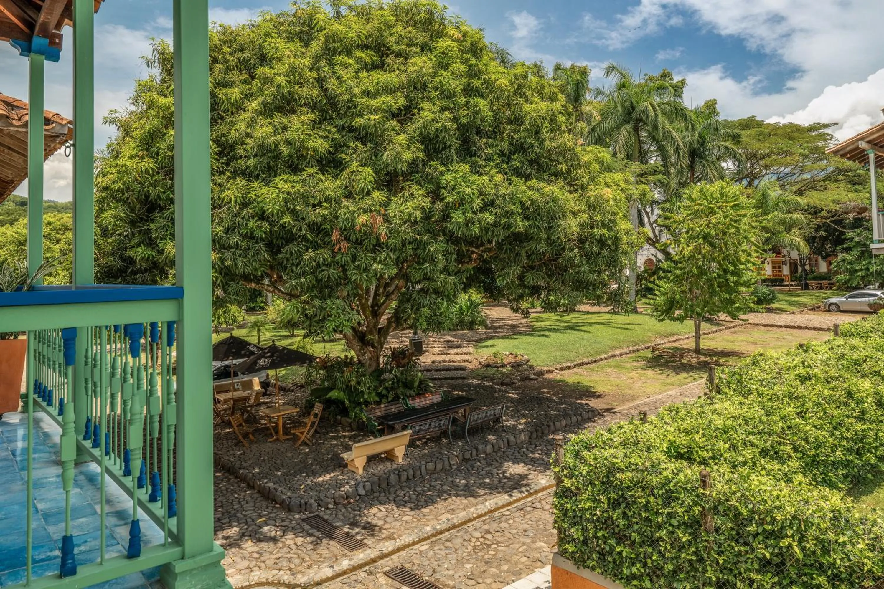 Garden view in Casa Cedrela Hotel Boutique -Cauca Viejo- Mayores de 14 años