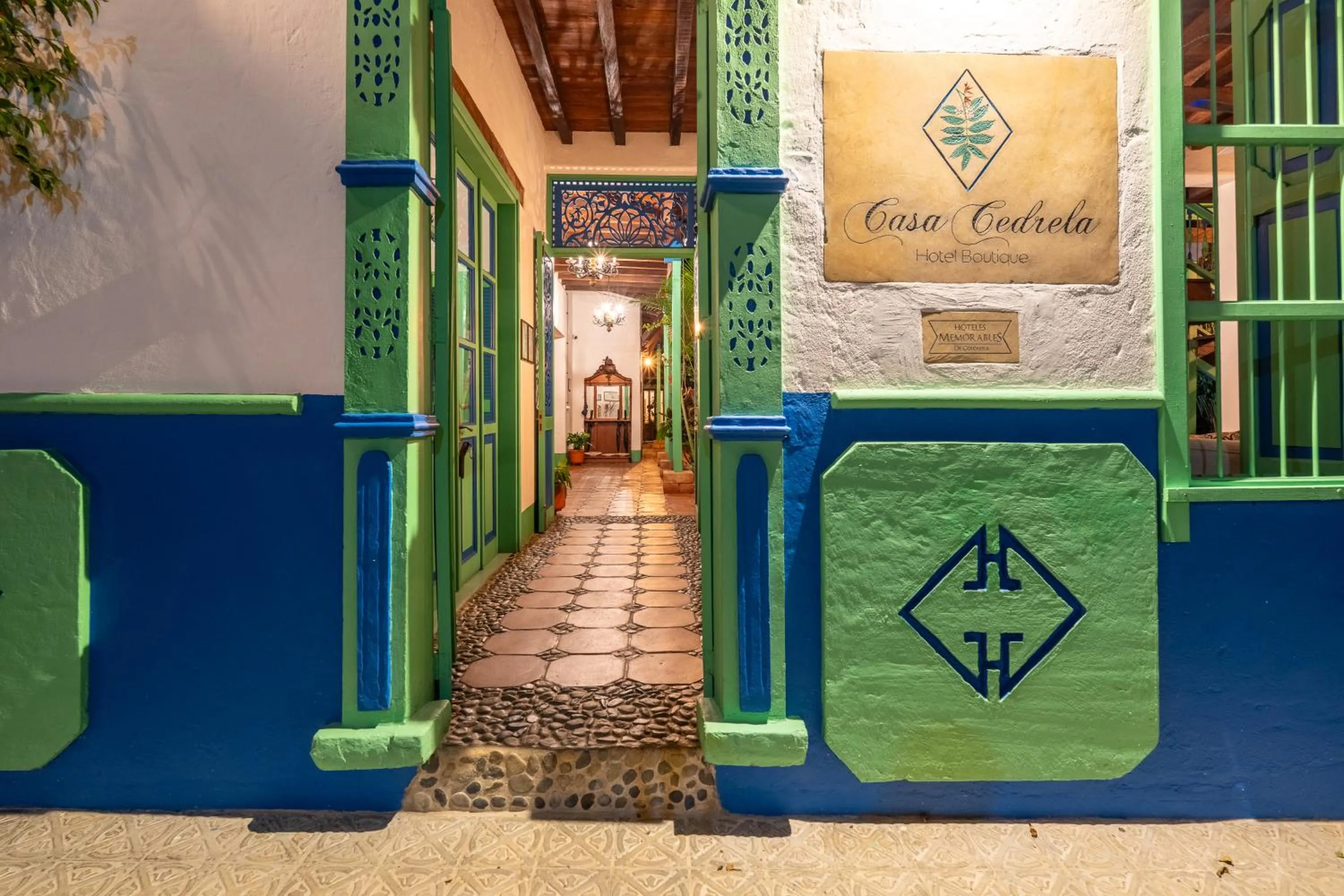 Property logo or sign in Casa Cedrela Hotel Boutique -Cauca Viejo- Mayores de 14 años